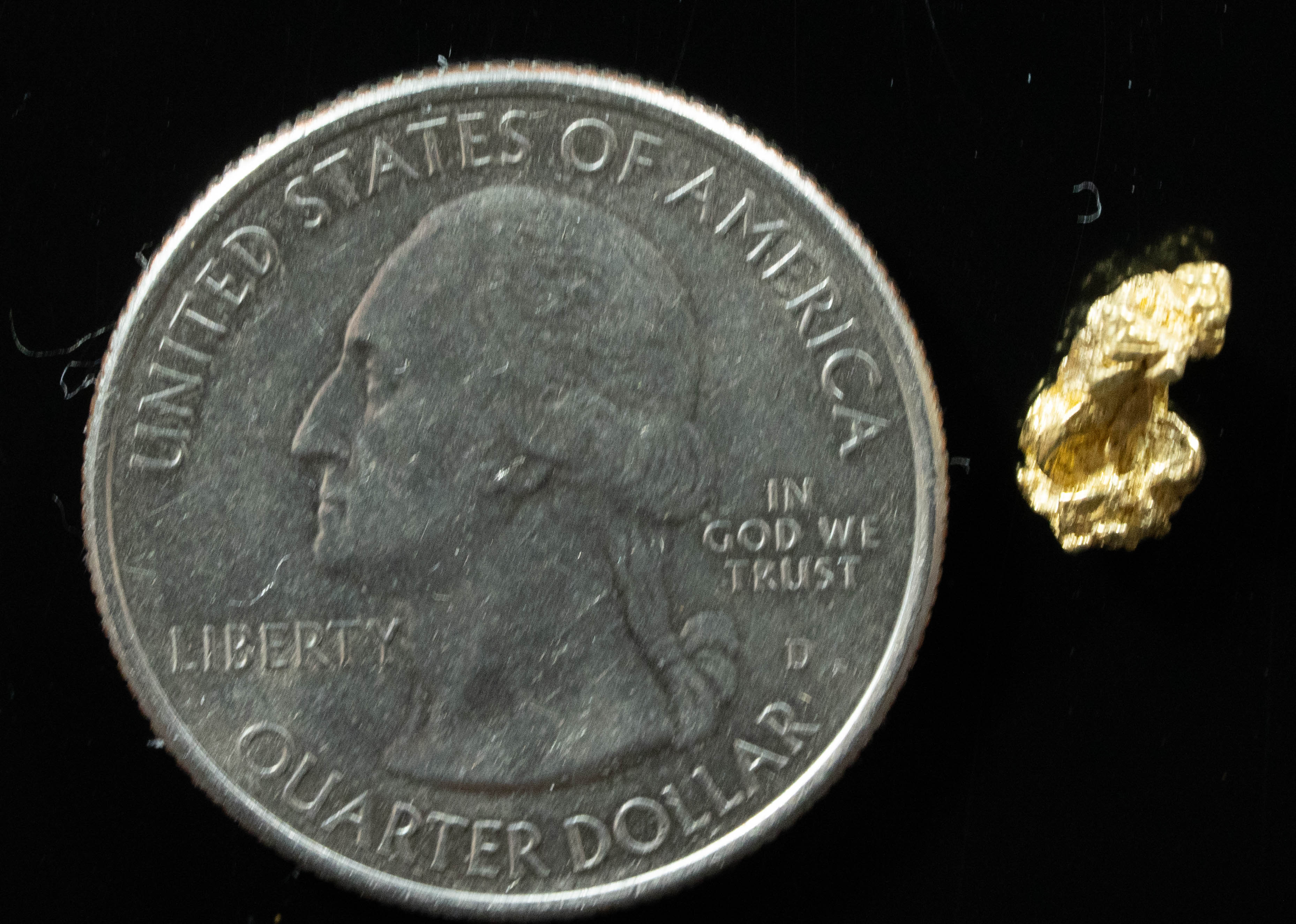 #80 Alaskan BC Natural Gold Nugget .61 Grams Genuine