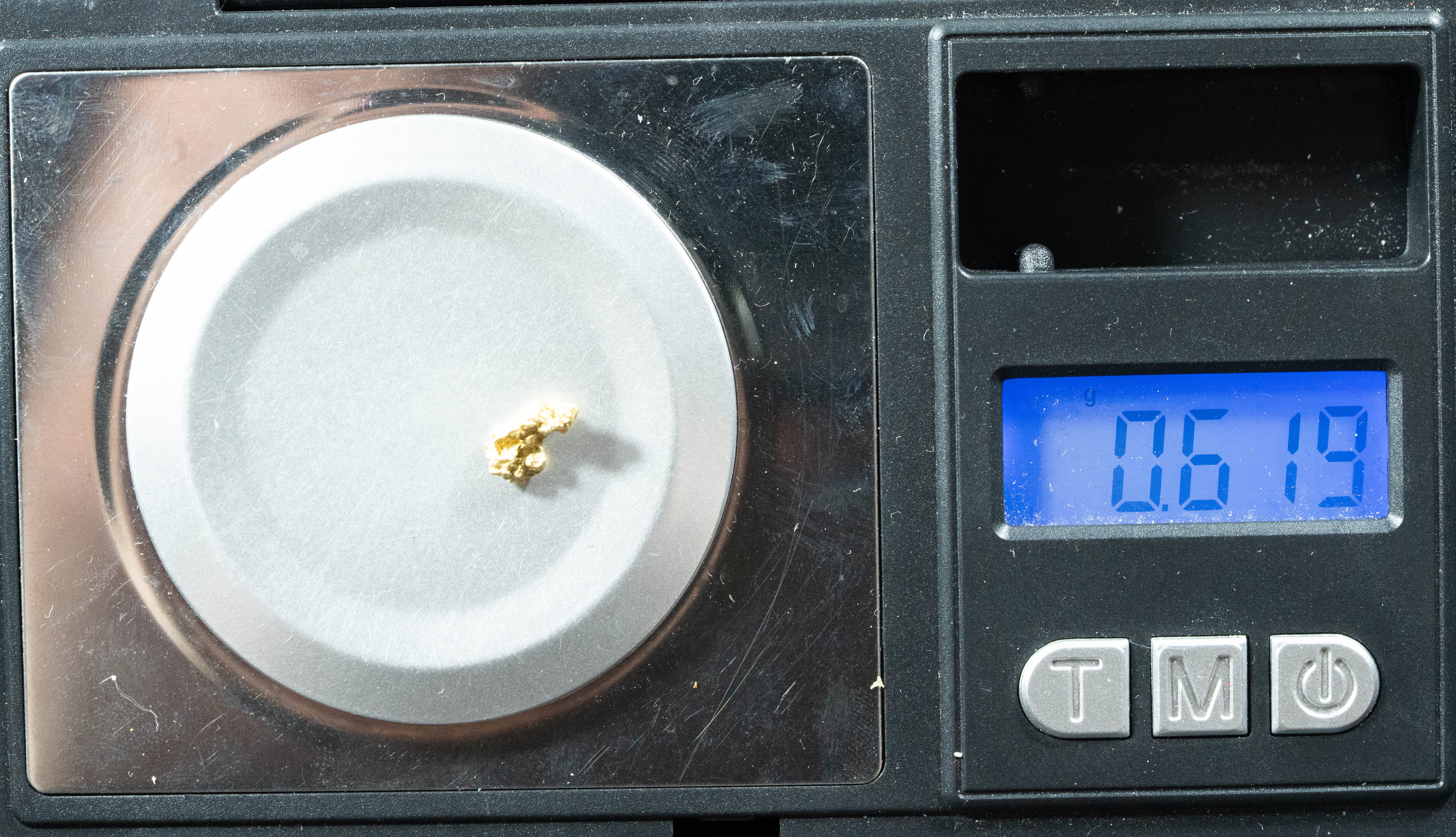 #80 Alaskan BC Natural Gold Nugget .61 Grams Genuine