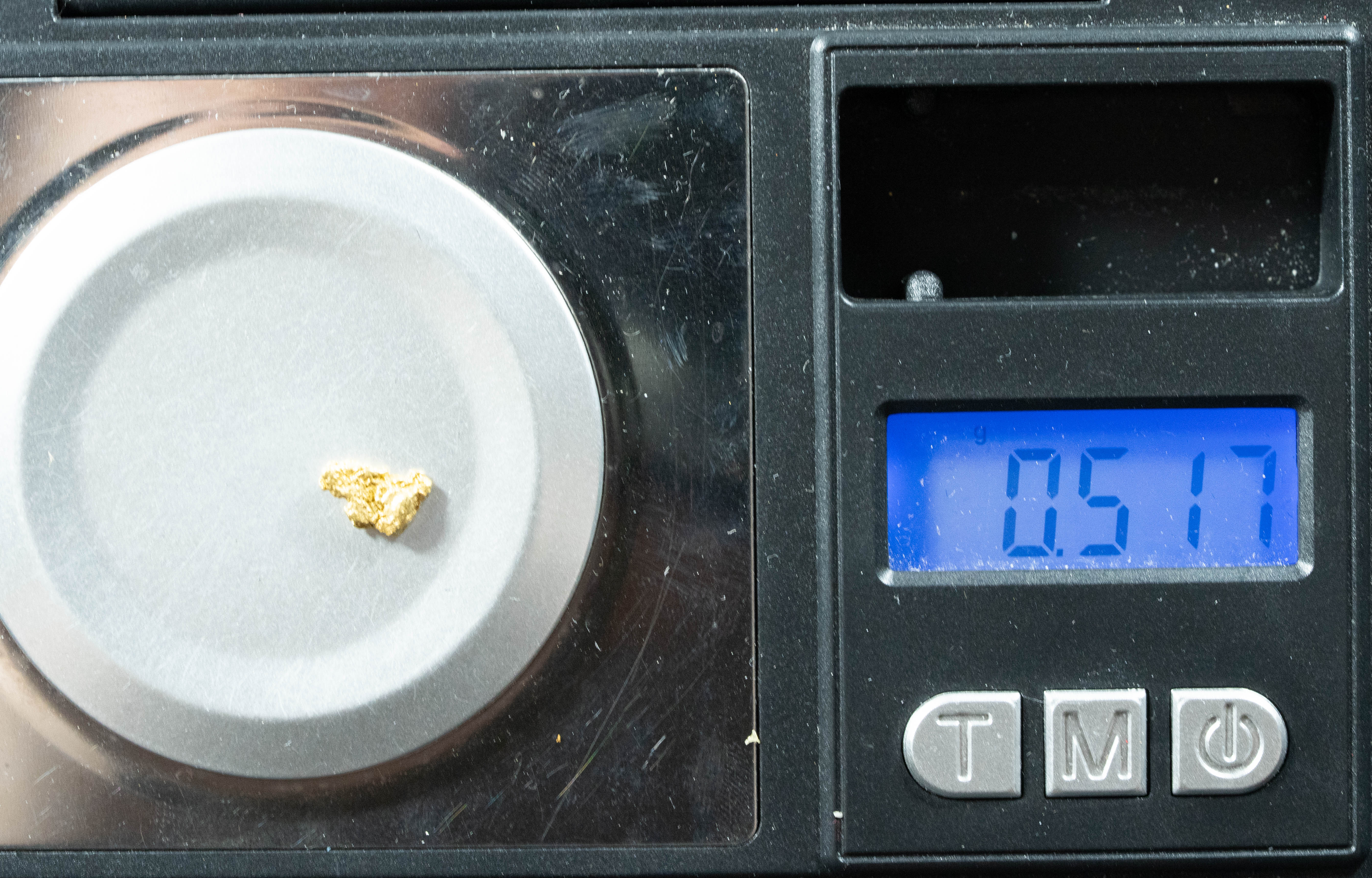 #82 Alaskan BC Natural Gold Nugget .51 Grams Genuine