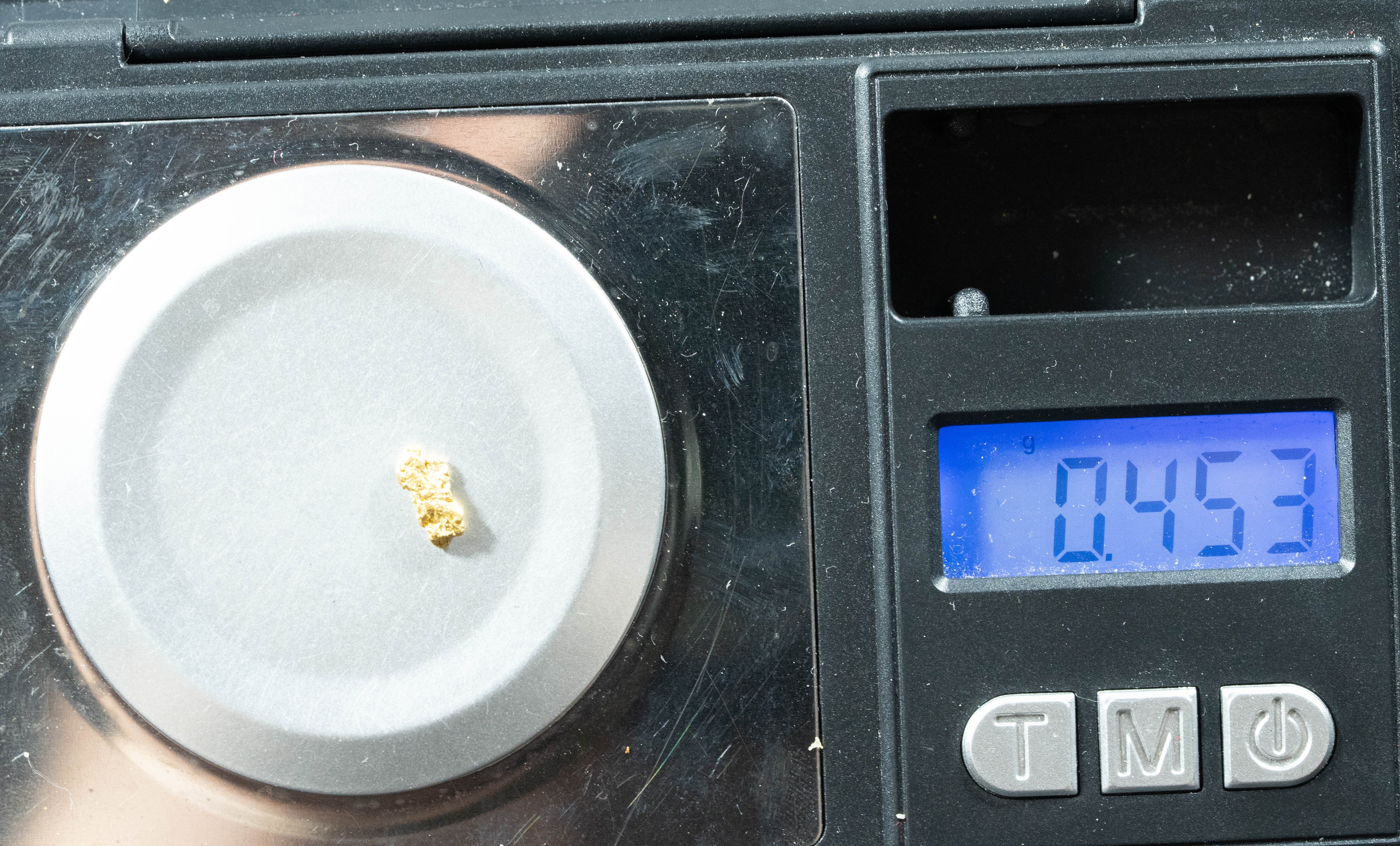 #83 Alaskan BC Natural Gold Nugget .45 Grams Genuine