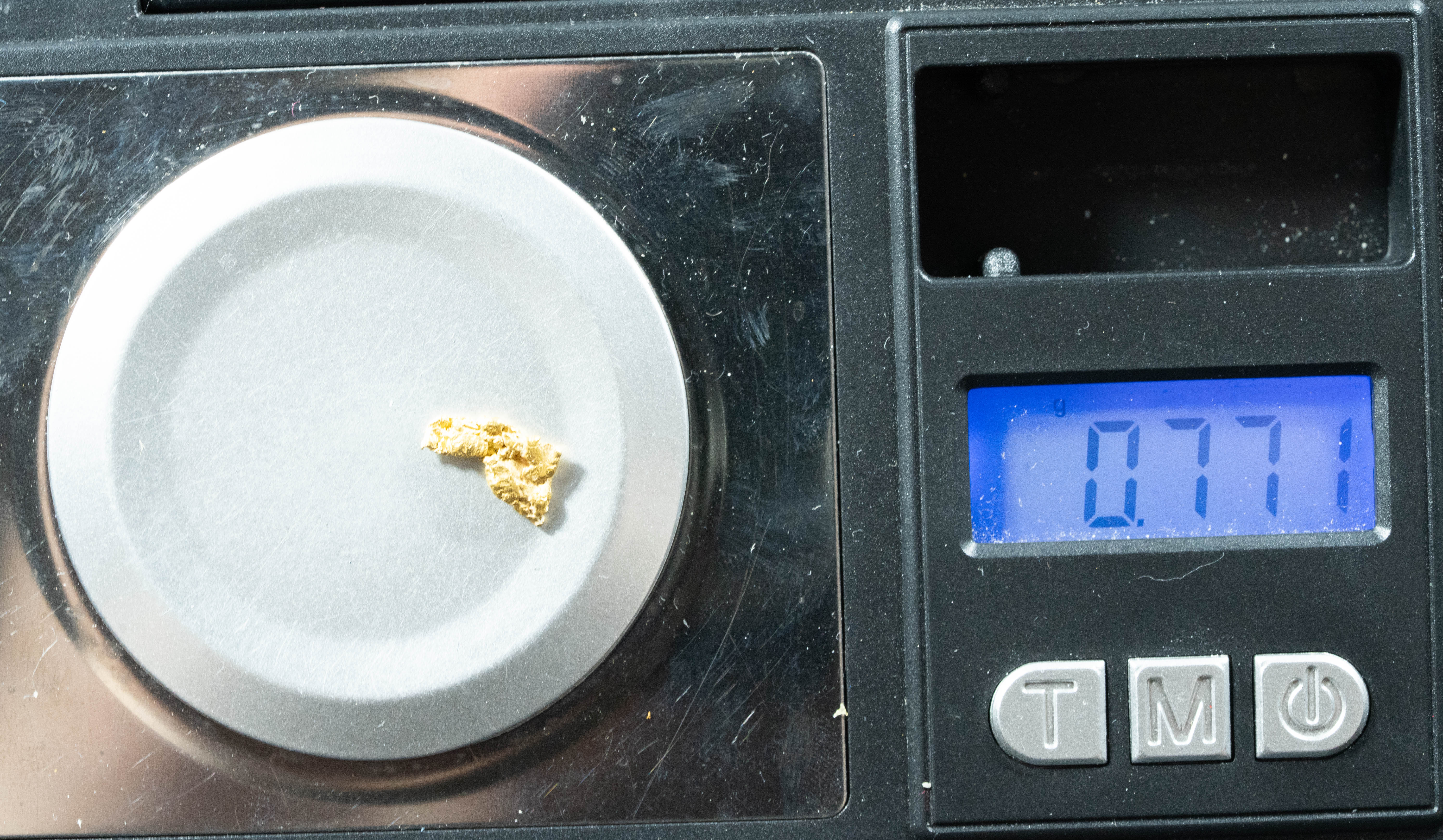 #99 Alaskan BC Natural Gold Nugget .77 Grams Genuine