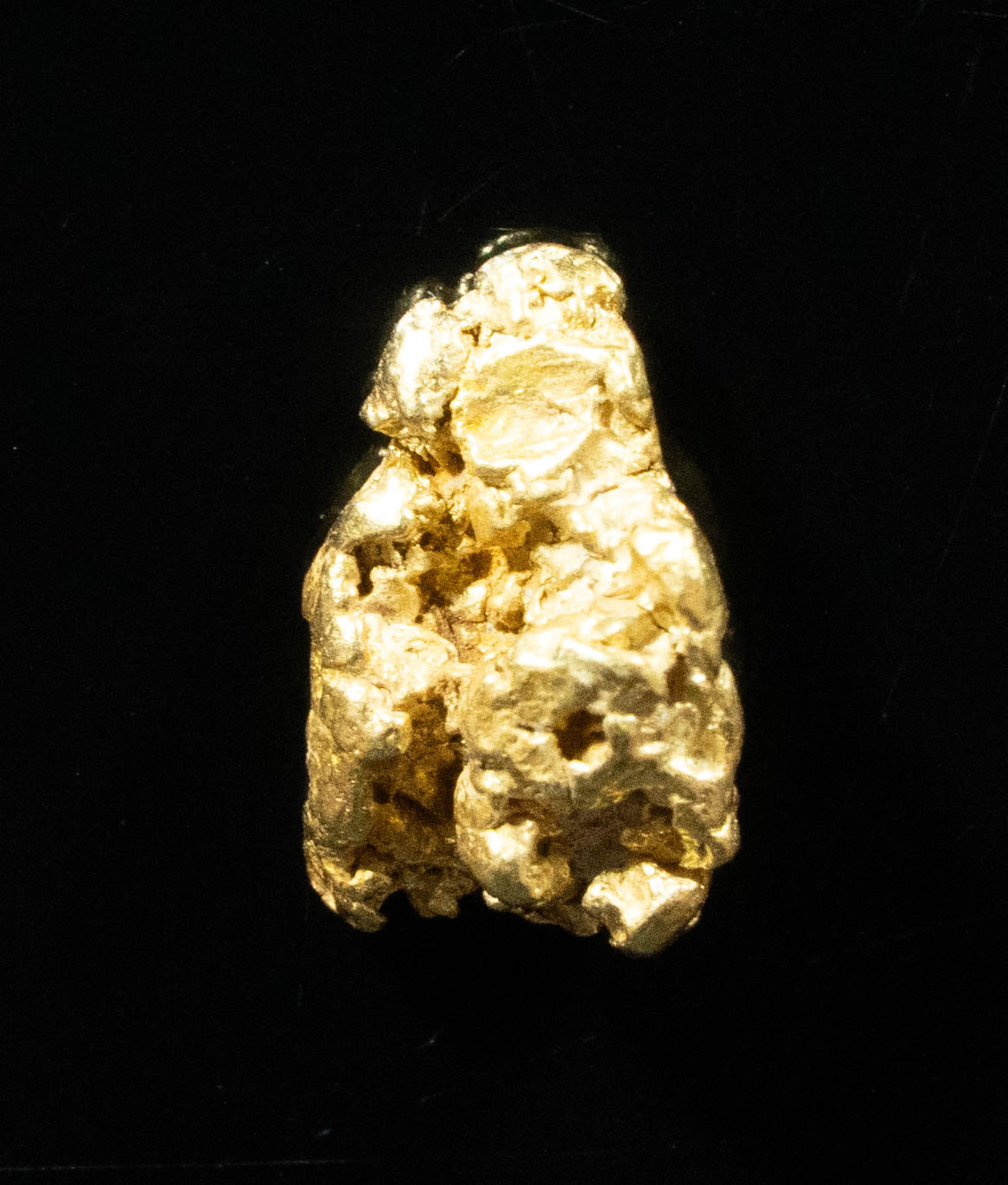 #101 Alaskan BC Natural Gold Nugget .49 Grams Genuine