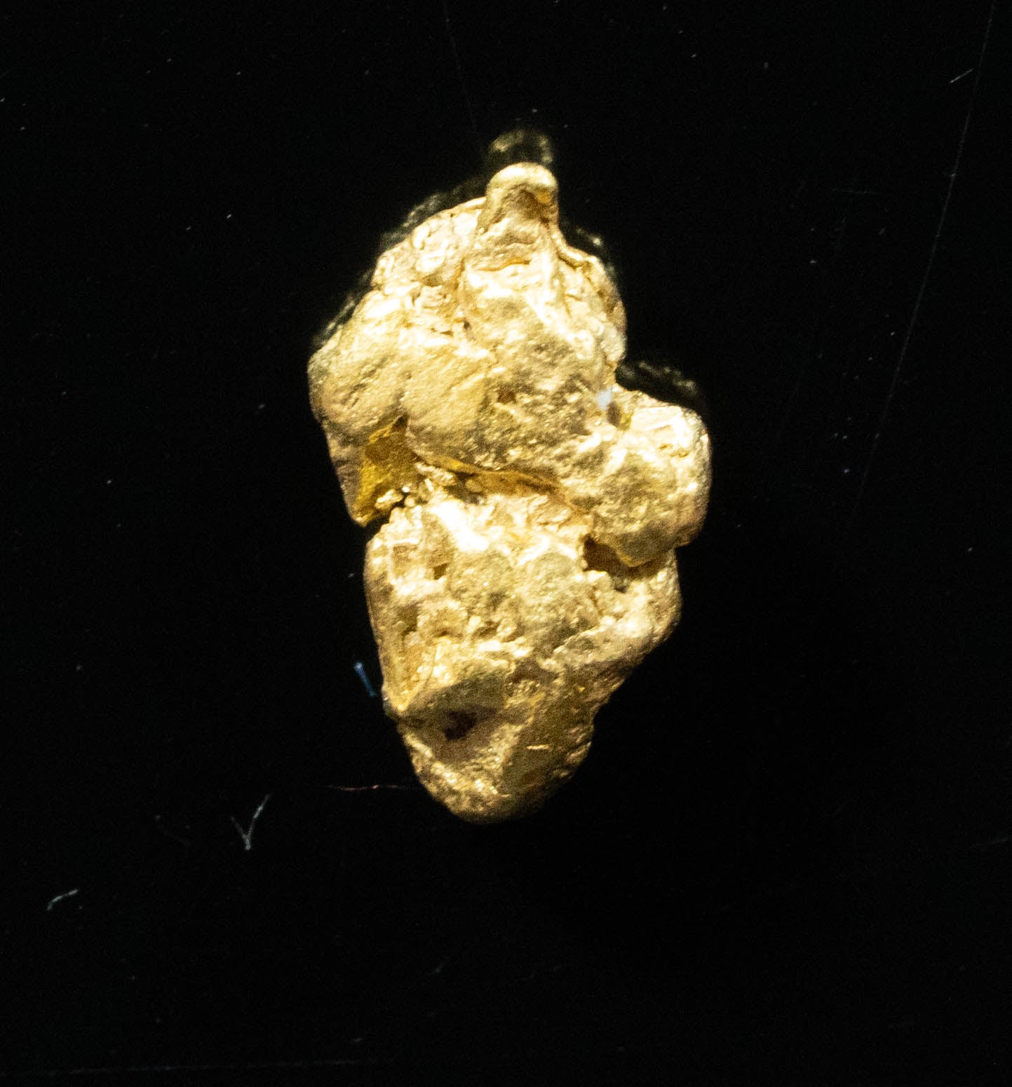#103 Alaskan BC Natural Gold Nugget .83 Grams Genuine