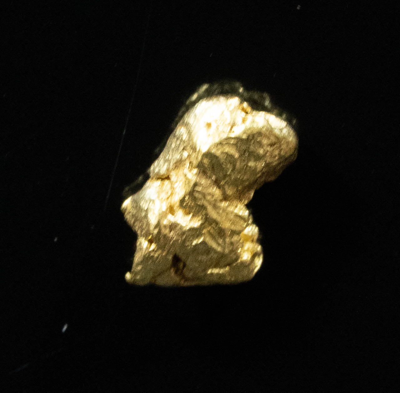 #108 Alaskan BC Natural Gold Nugget .50 Grams Genuine