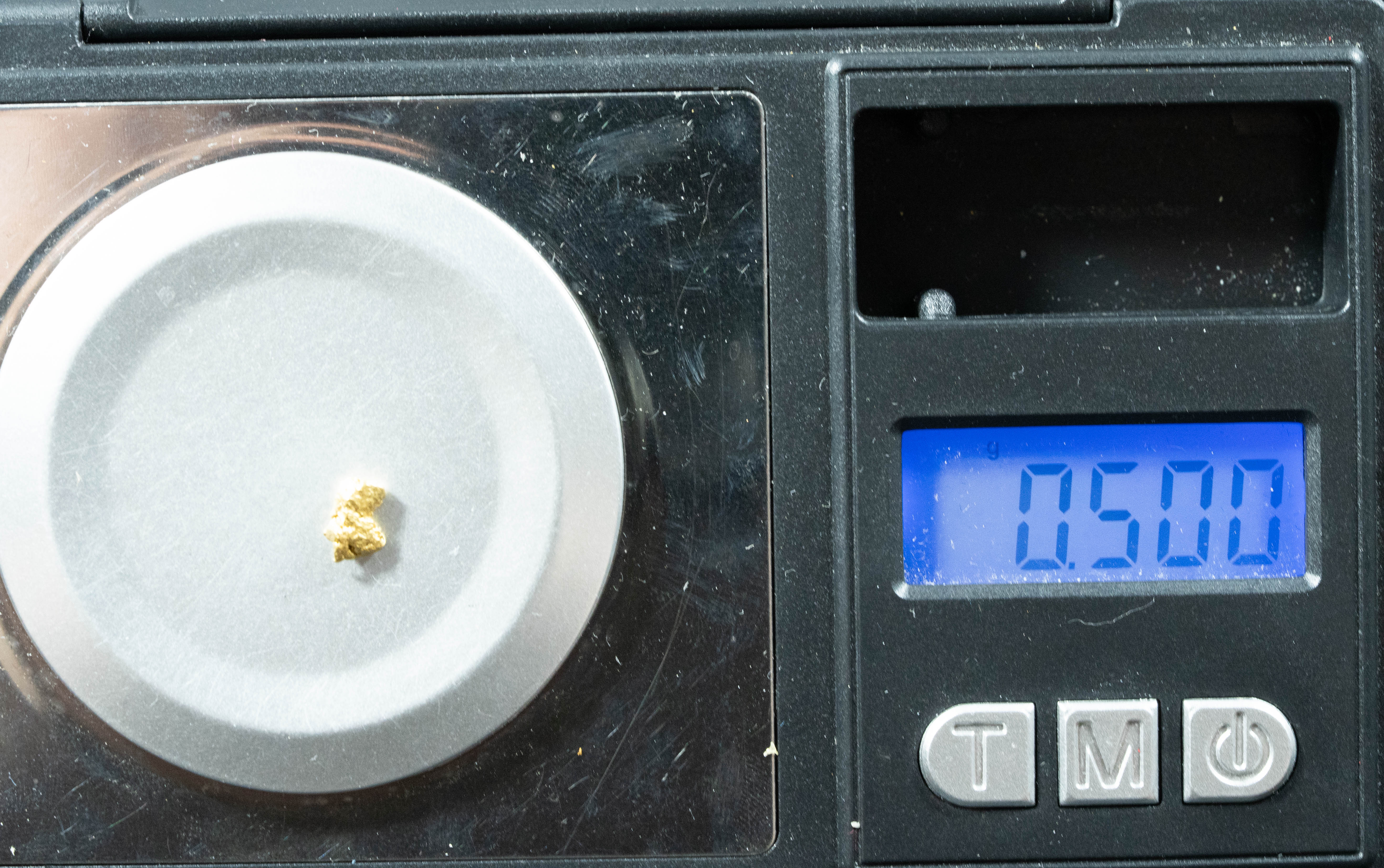 #108 Alaskan BC Natural Gold Nugget .50 Grams Genuine