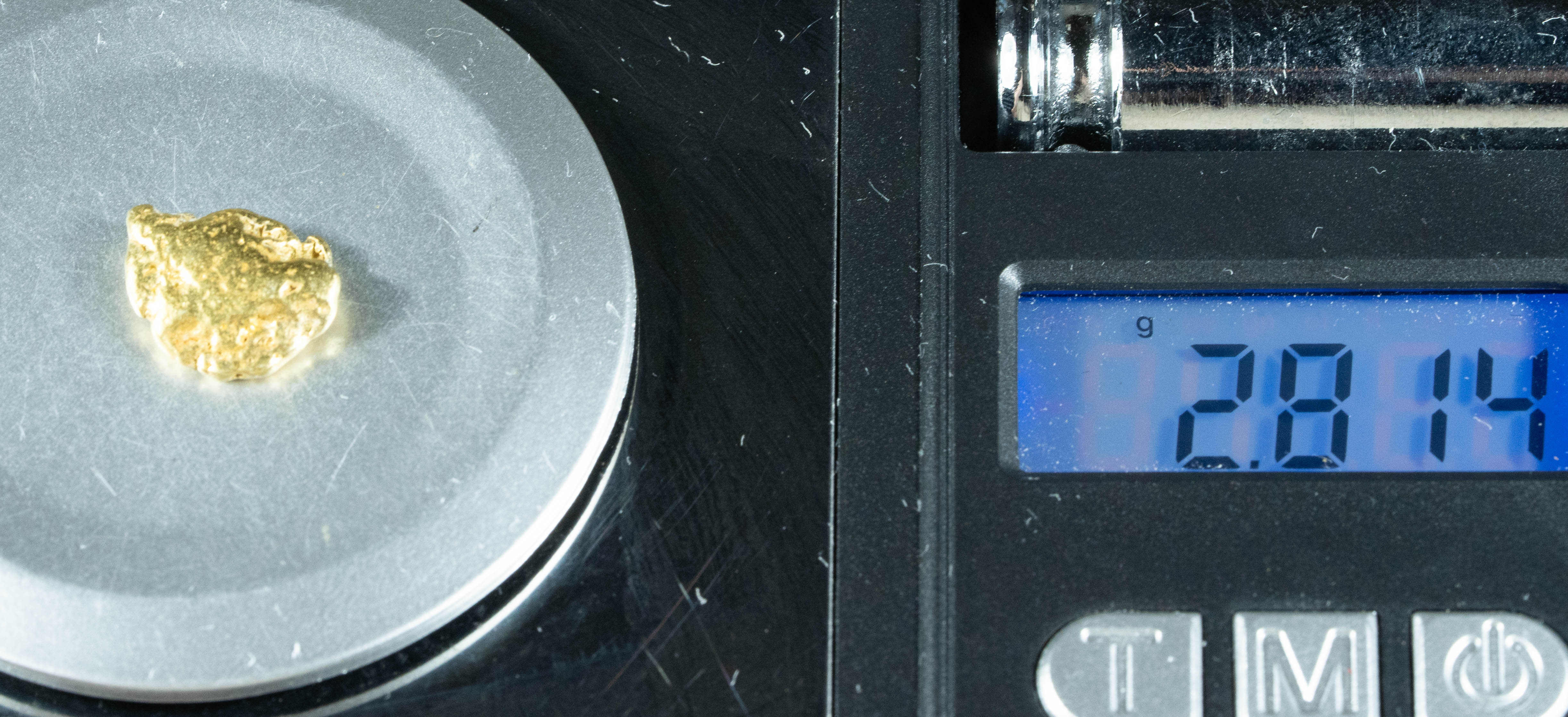 #198 Alaskan BC Natural Gold Nugget 2.81 Grams Genuine