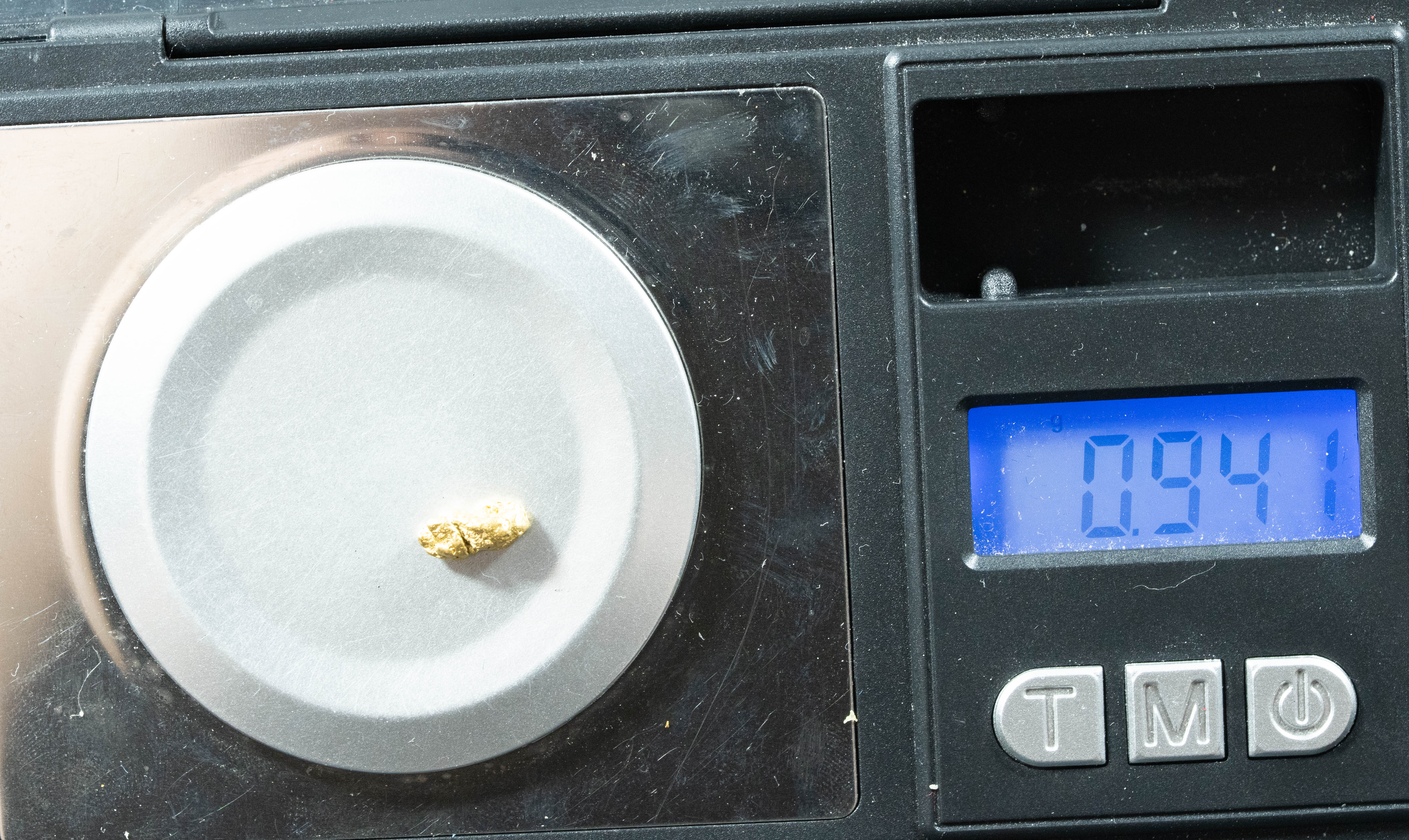 #110 Alaskan BC Natural Gold Nugget .94 Grams Genuine