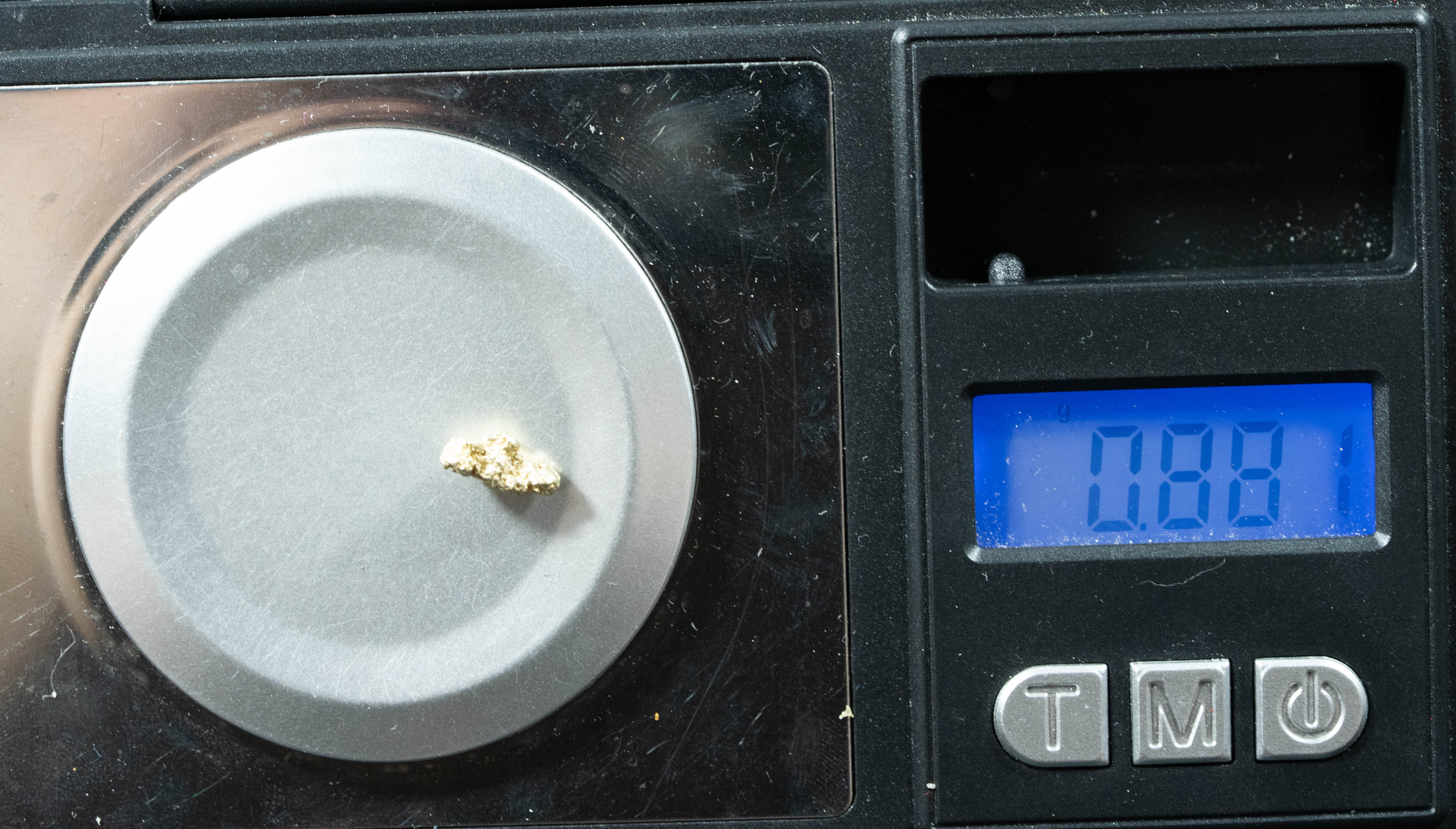 #113 Alaskan BC Natural Gold Nugget .88 Grams Genuine