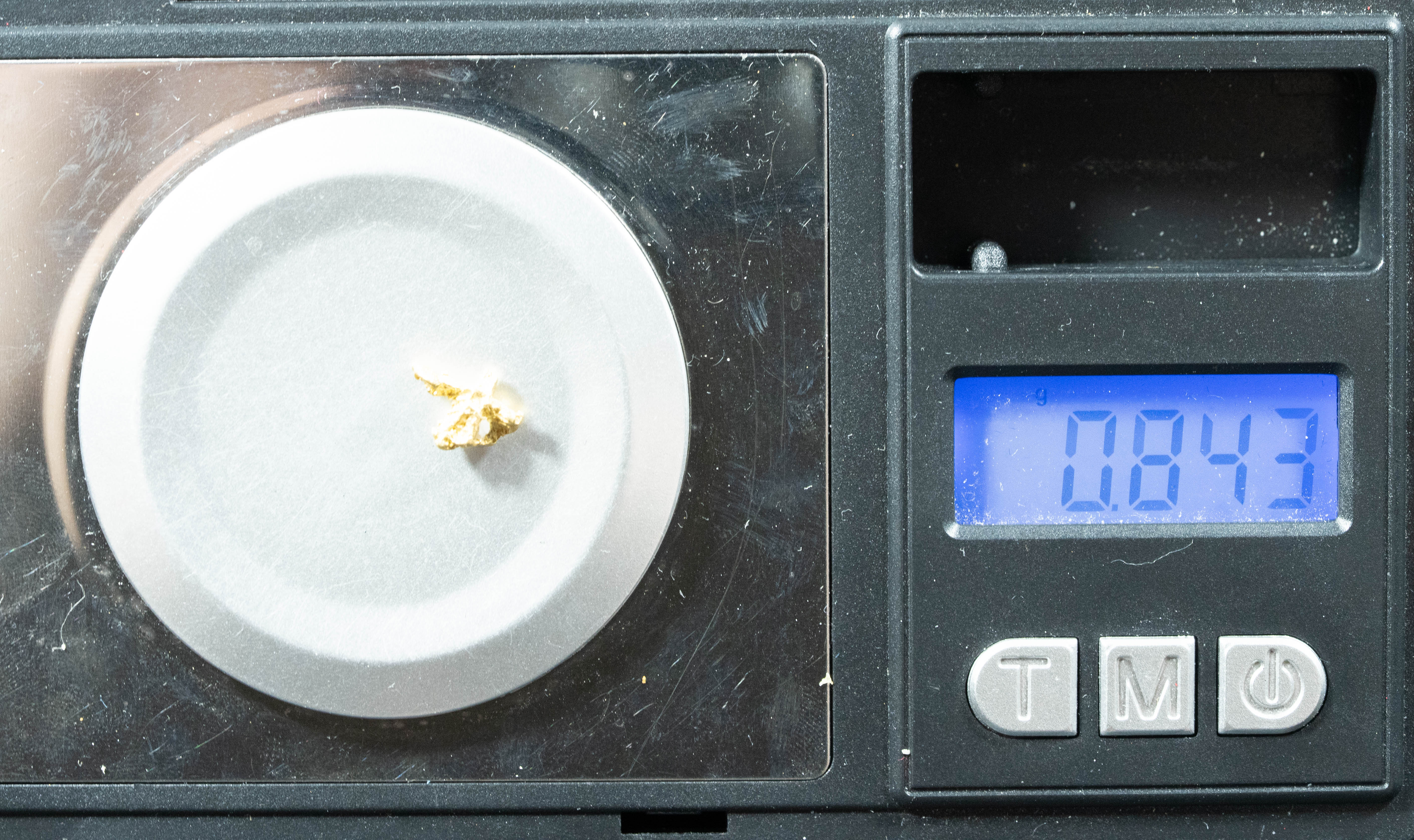 #116 Alaskan BC Natural Gold Nugget .84 Grams Genuine
