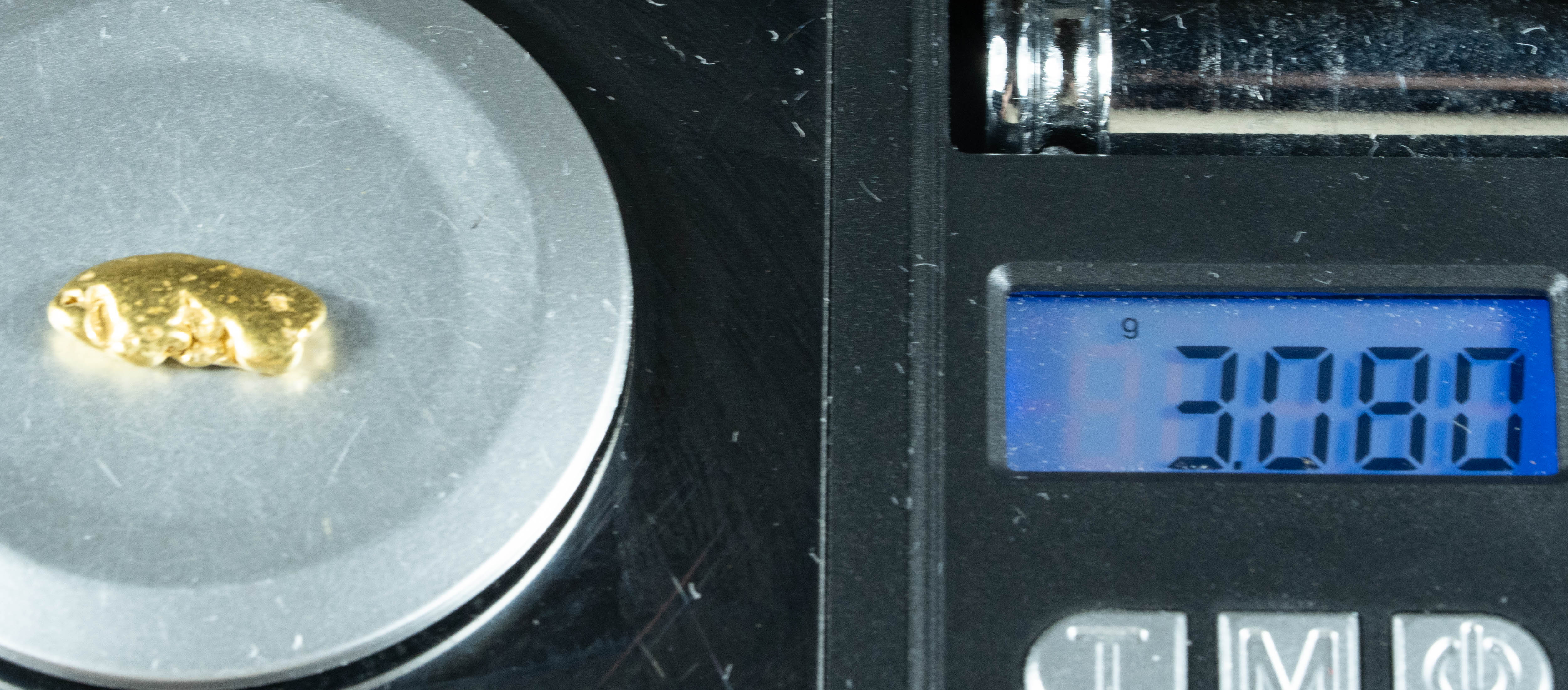 #213 Alaskan BC Natural Gold Nugget 3.08 Grams Genuine