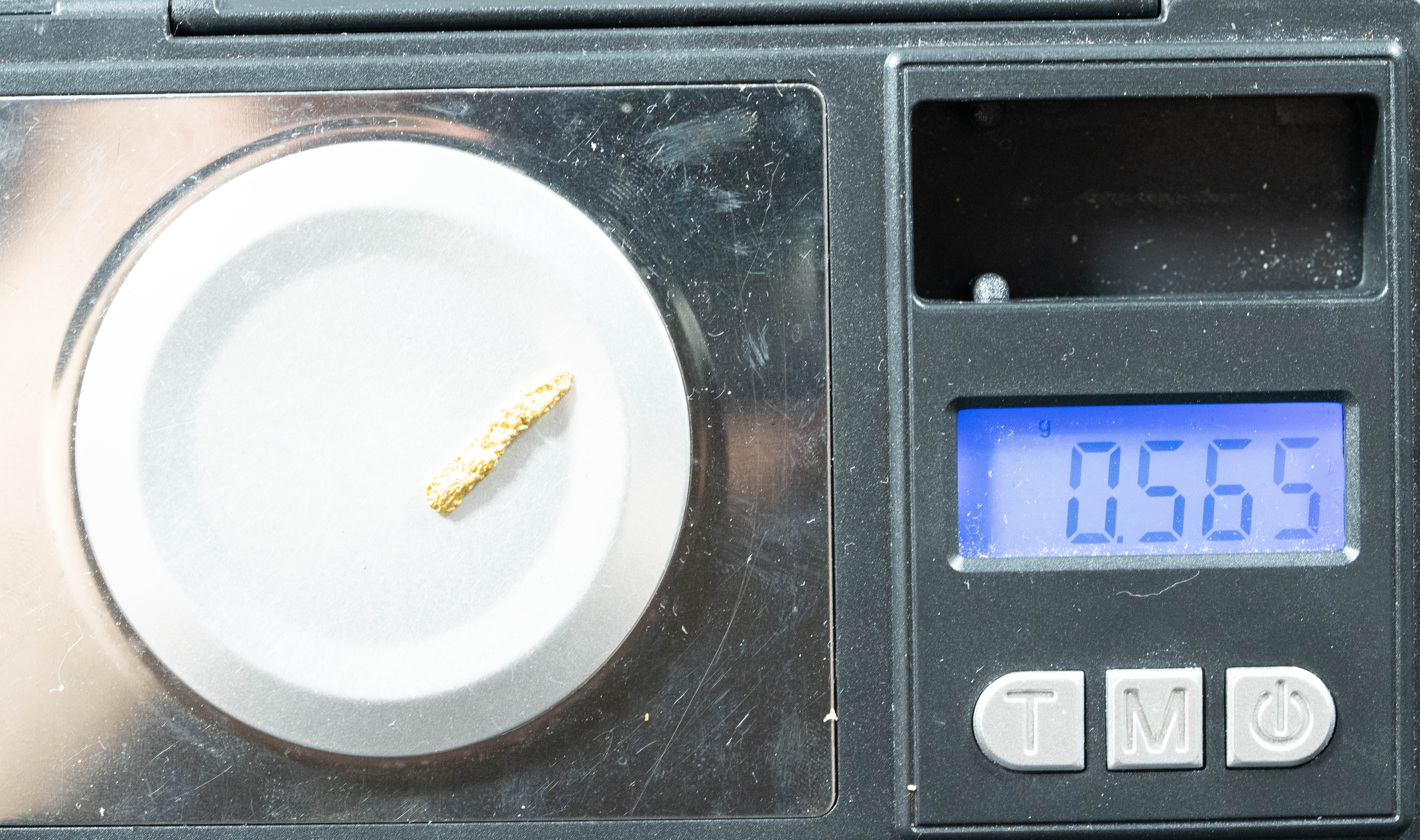 #135 Alaskan BC Natural Gold Nugget .56 Grams Genuine