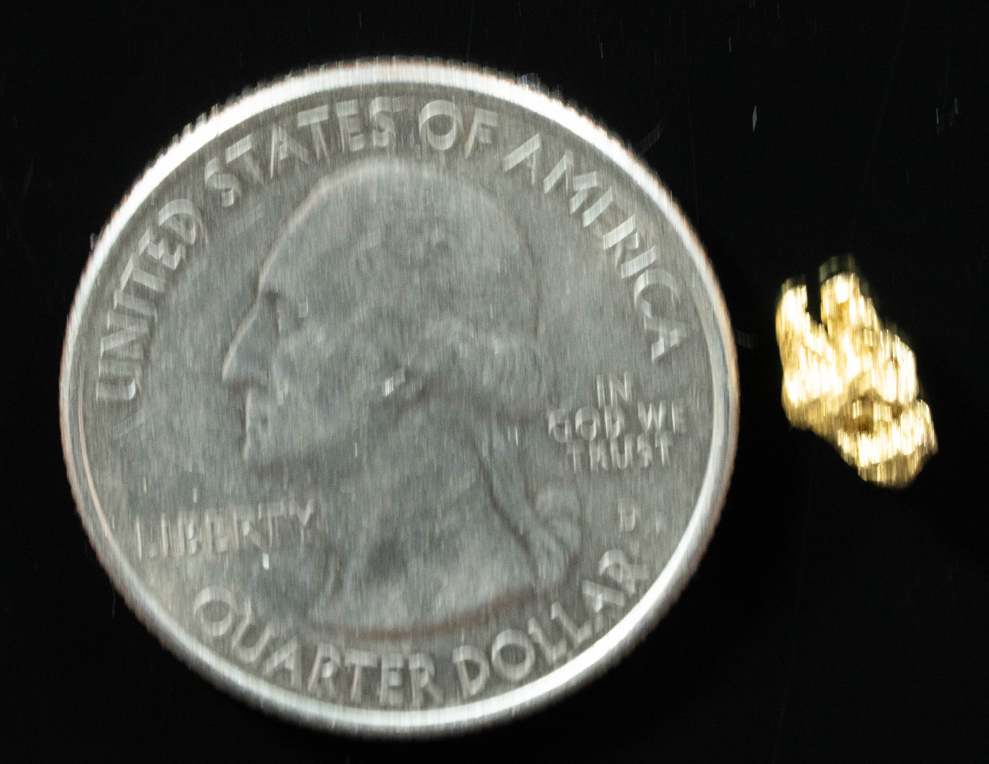 #147 Alaskan BC Natural Gold Nugget .56 Grams Genuine