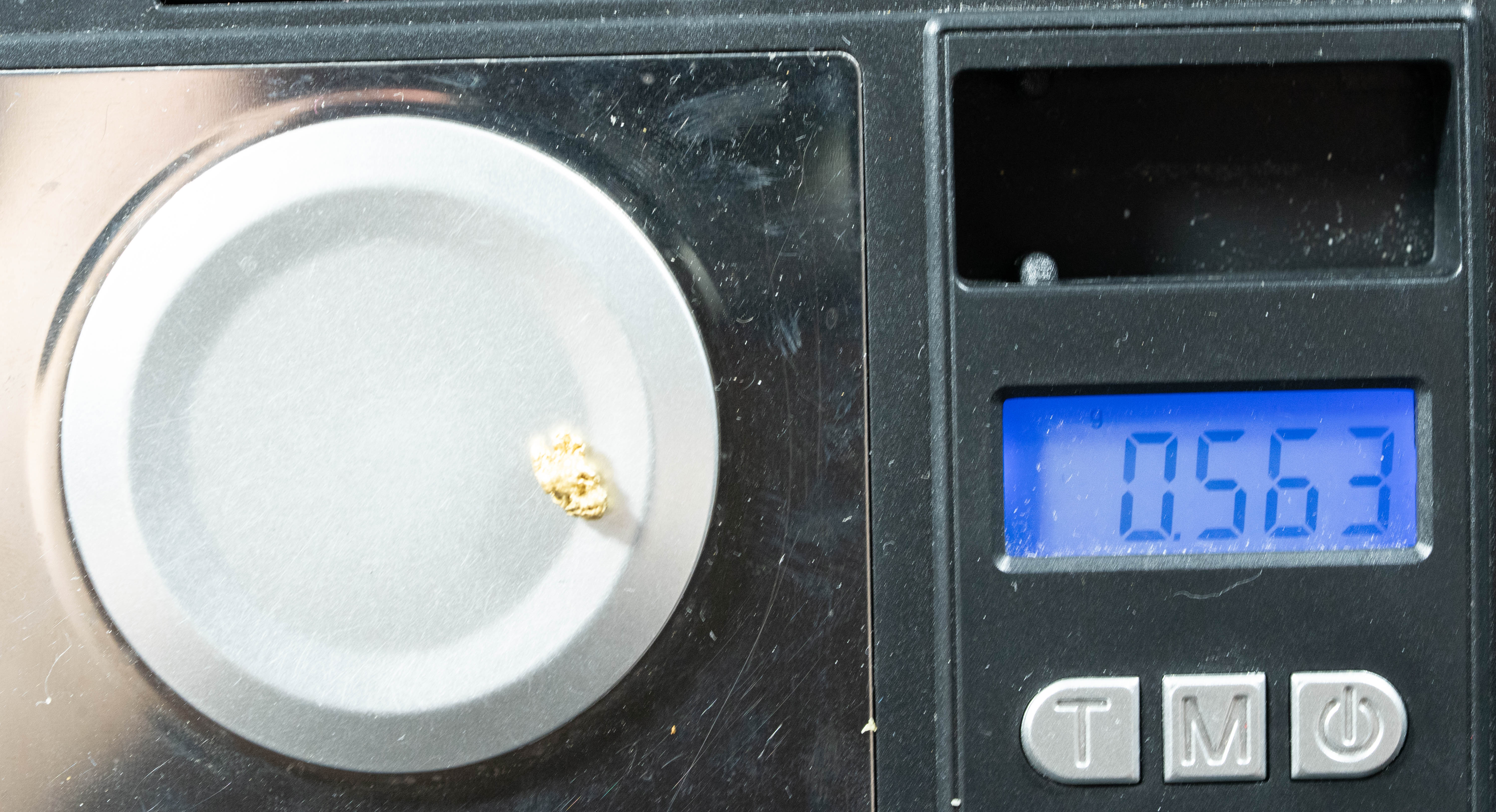 #147 Alaskan BC Natural Gold Nugget .56 Grams Genuine