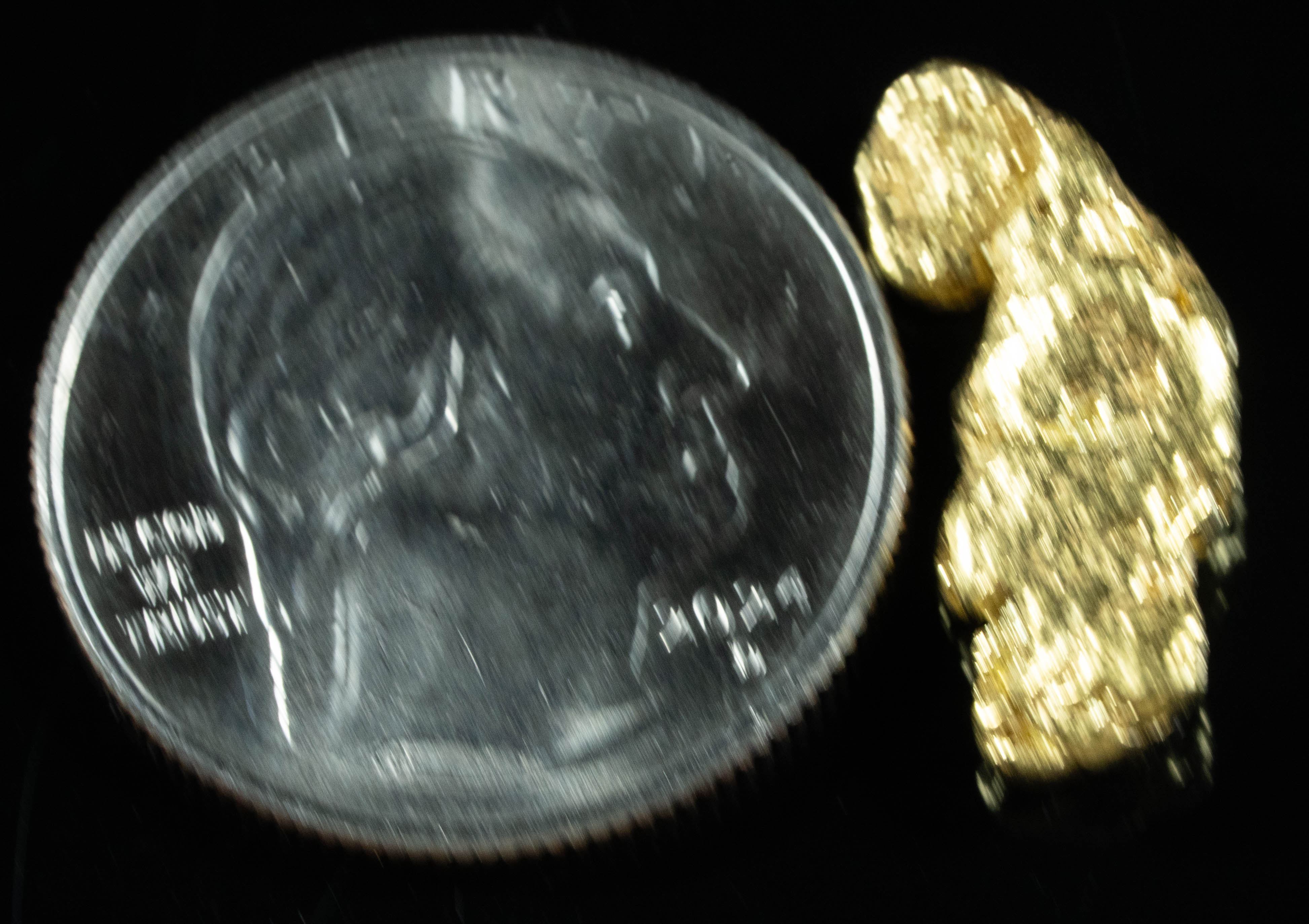 #237 Alaskan BC Natural Gold Nugget 4.88 Grams Genuine