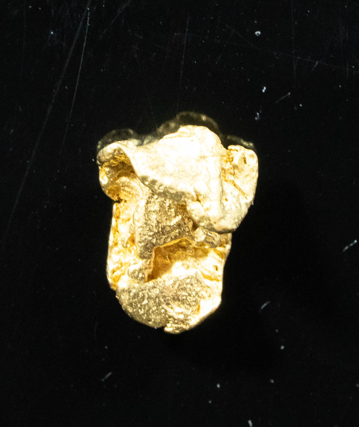 #157 Alaskan BC Natural Gold Nugget .64 Grams Genuine