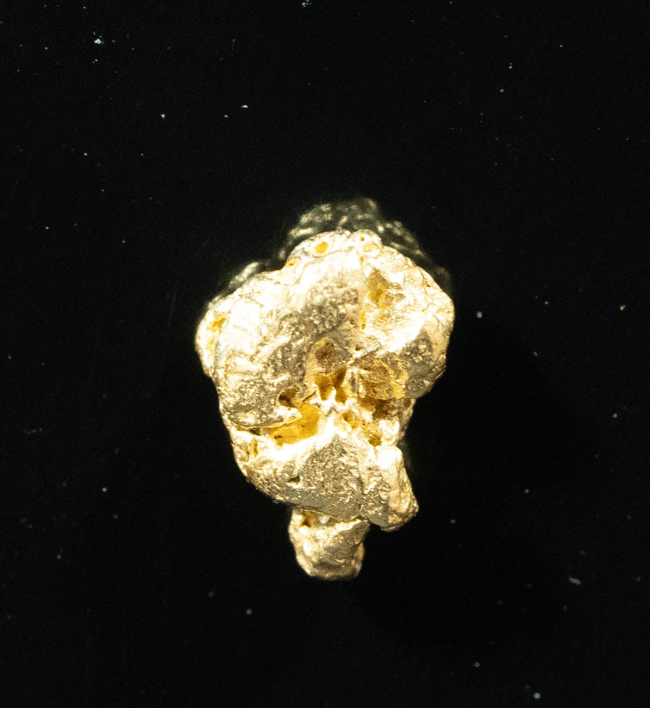 #166 Alaskan BC Natural Gold Nugget .58 Grams Genuine