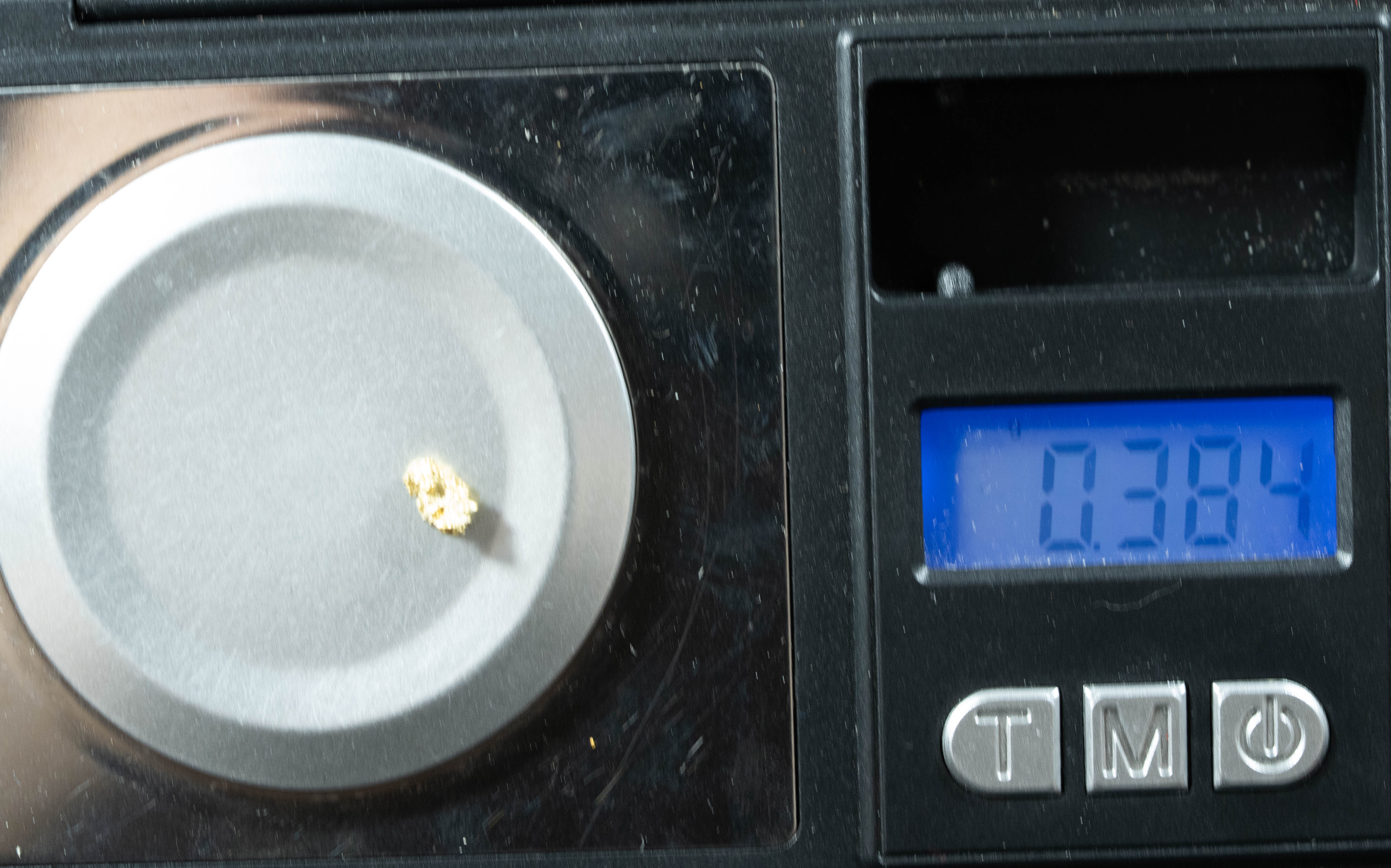 #167 Alaskan BC Natural Gold Nugget .38 Grams Genuine