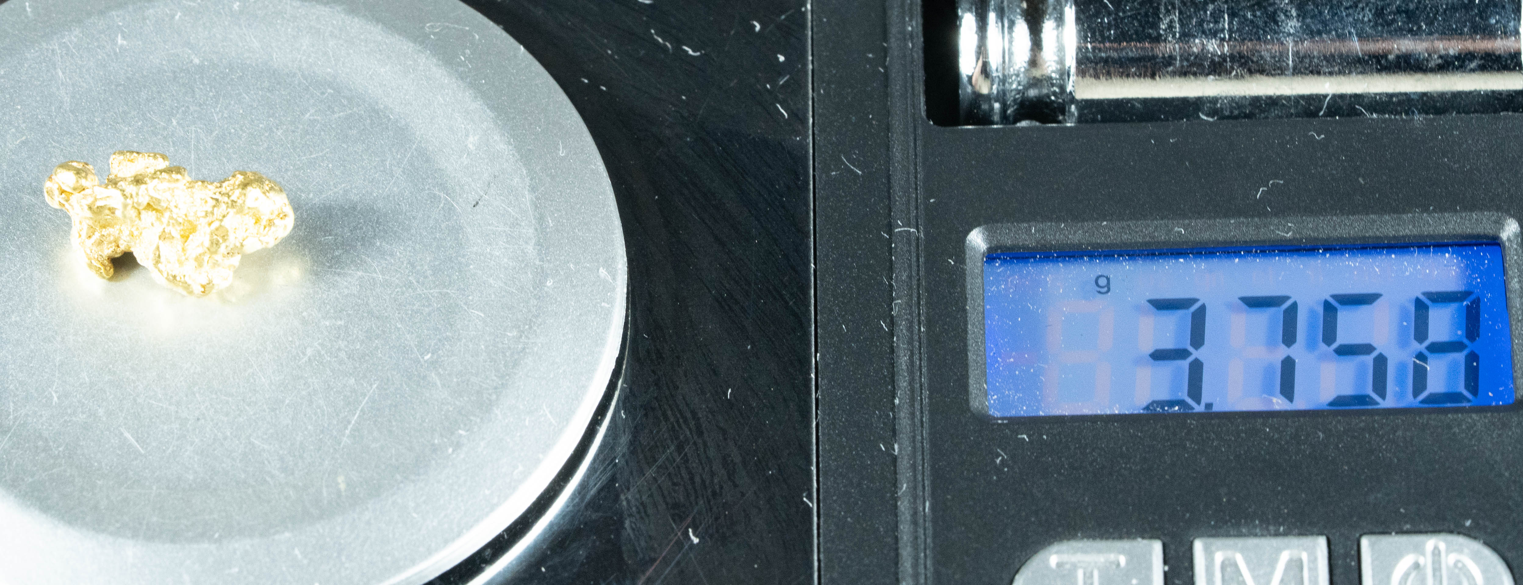 #254 Alaskan BC Natural Gold Nugget 3.75 Grams Genuine