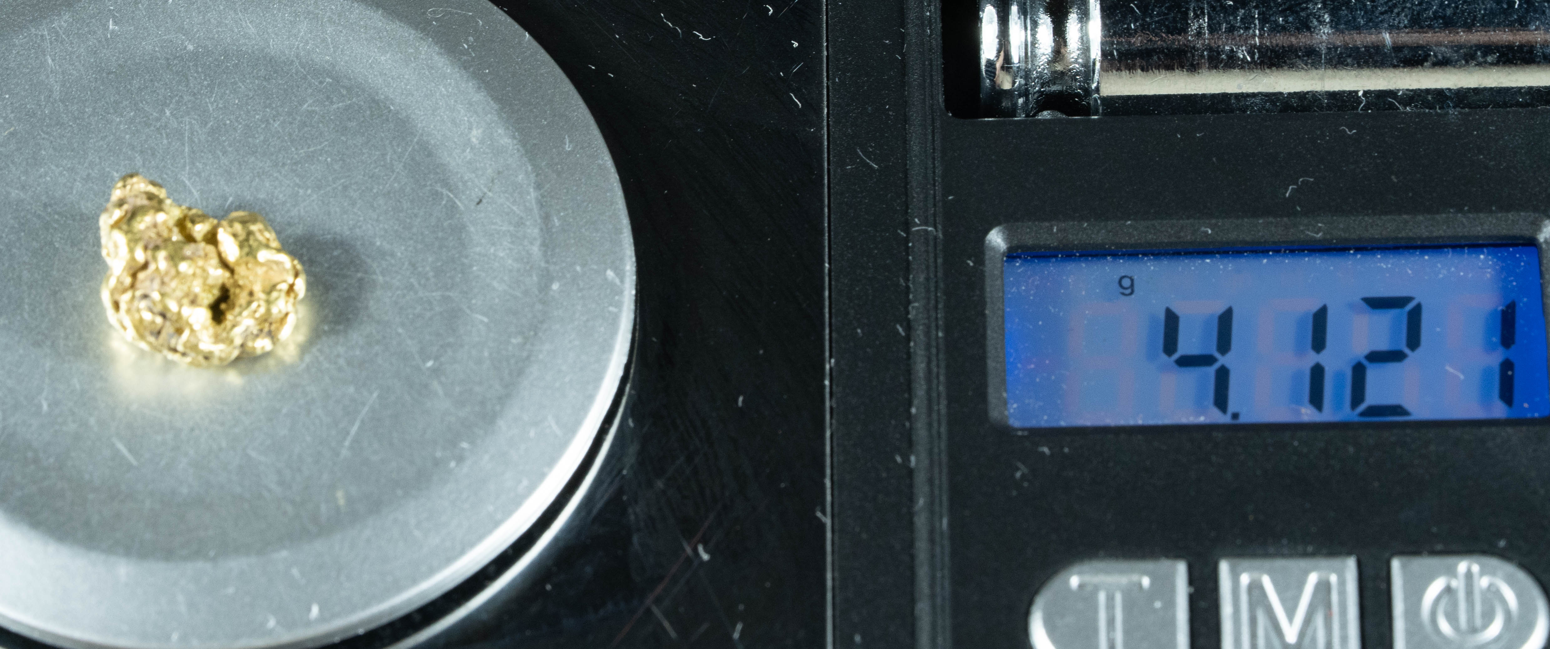 #256 Alaskan BC Natural Gold Nugget 4.12 Grams Genuine