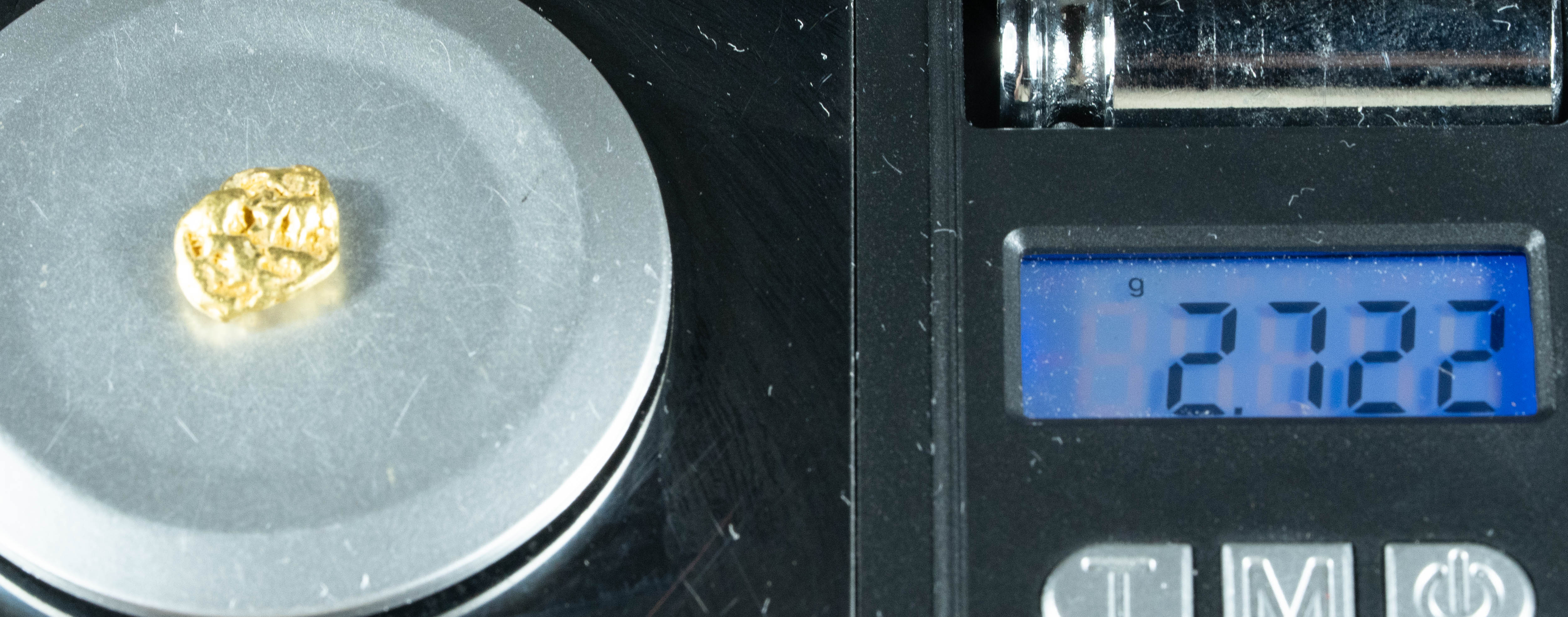 #261 Alaskan BC Natural Gold Nugget 2.72 Grams Genuine