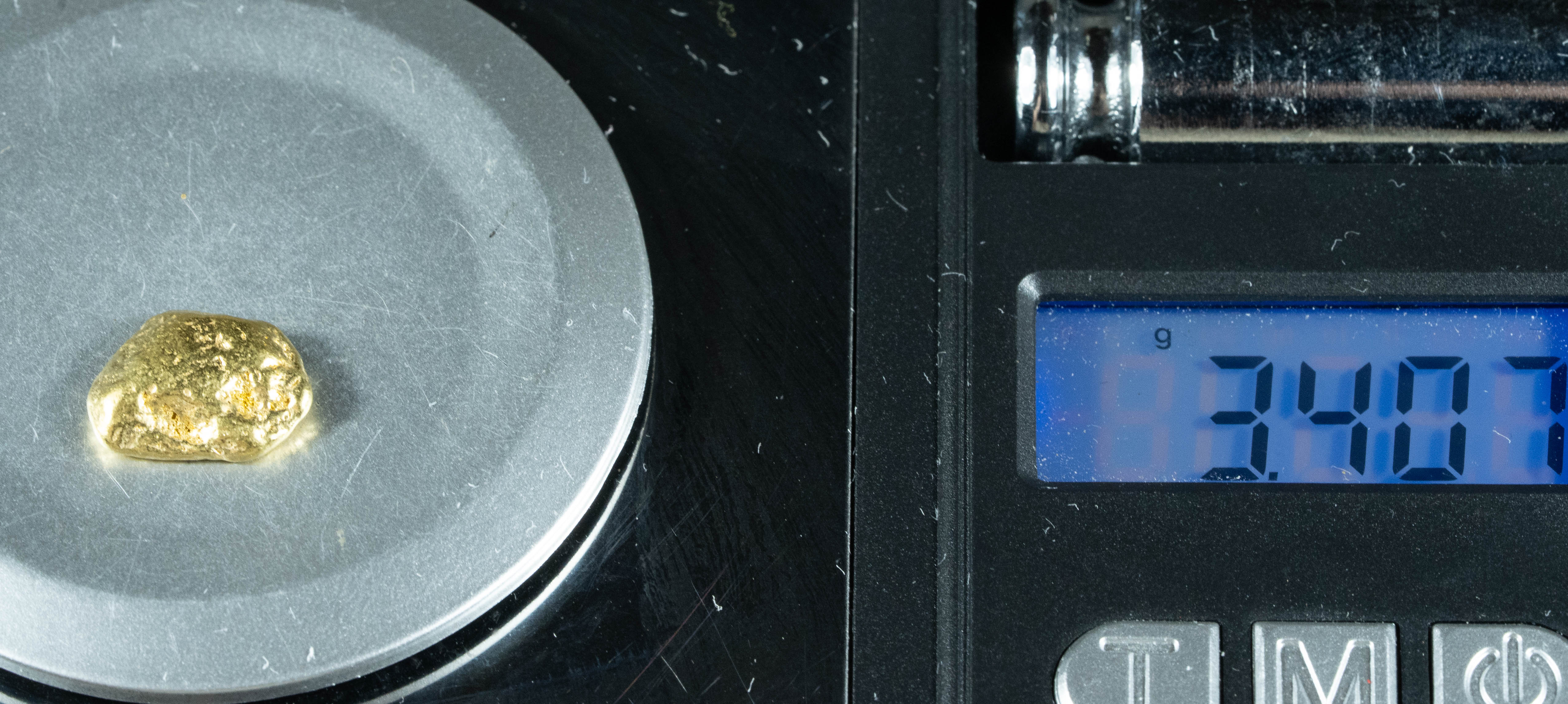 #275 Alaskan BC Natural Gold Nugget 3.40 Grams Genuine