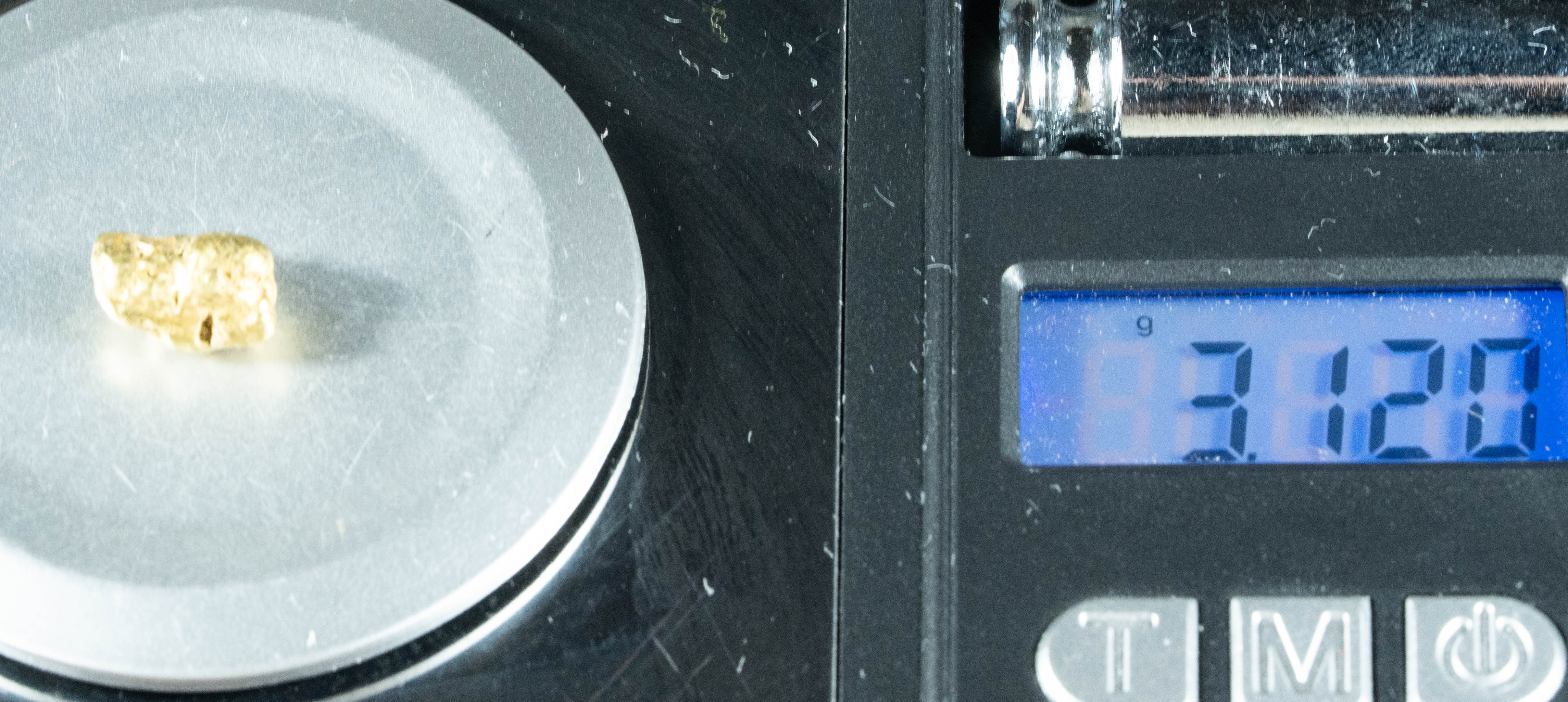 #284 Alaskan BC Natural Gold Nugget 3.12 Grams Genuine