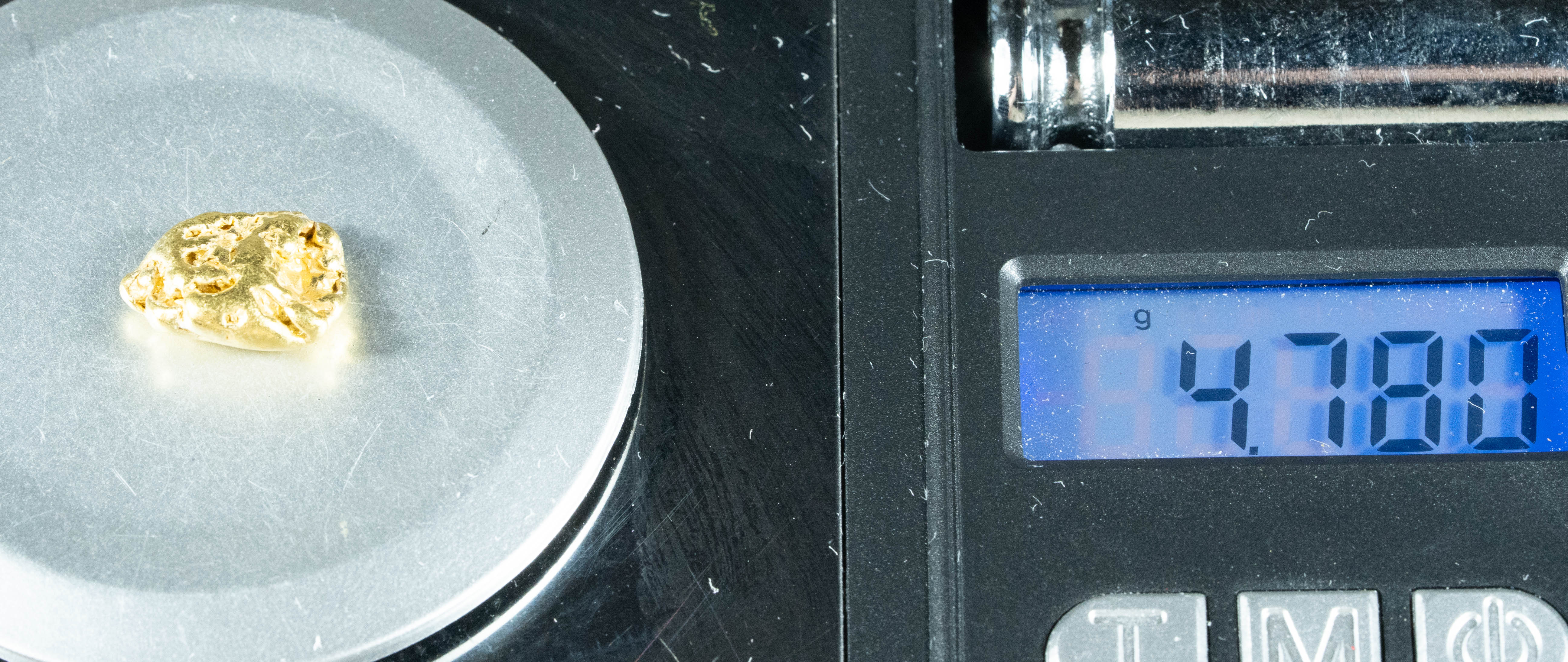 #286 Alaskan BC Natural Gold Nugget 4.78 Grams Genuine