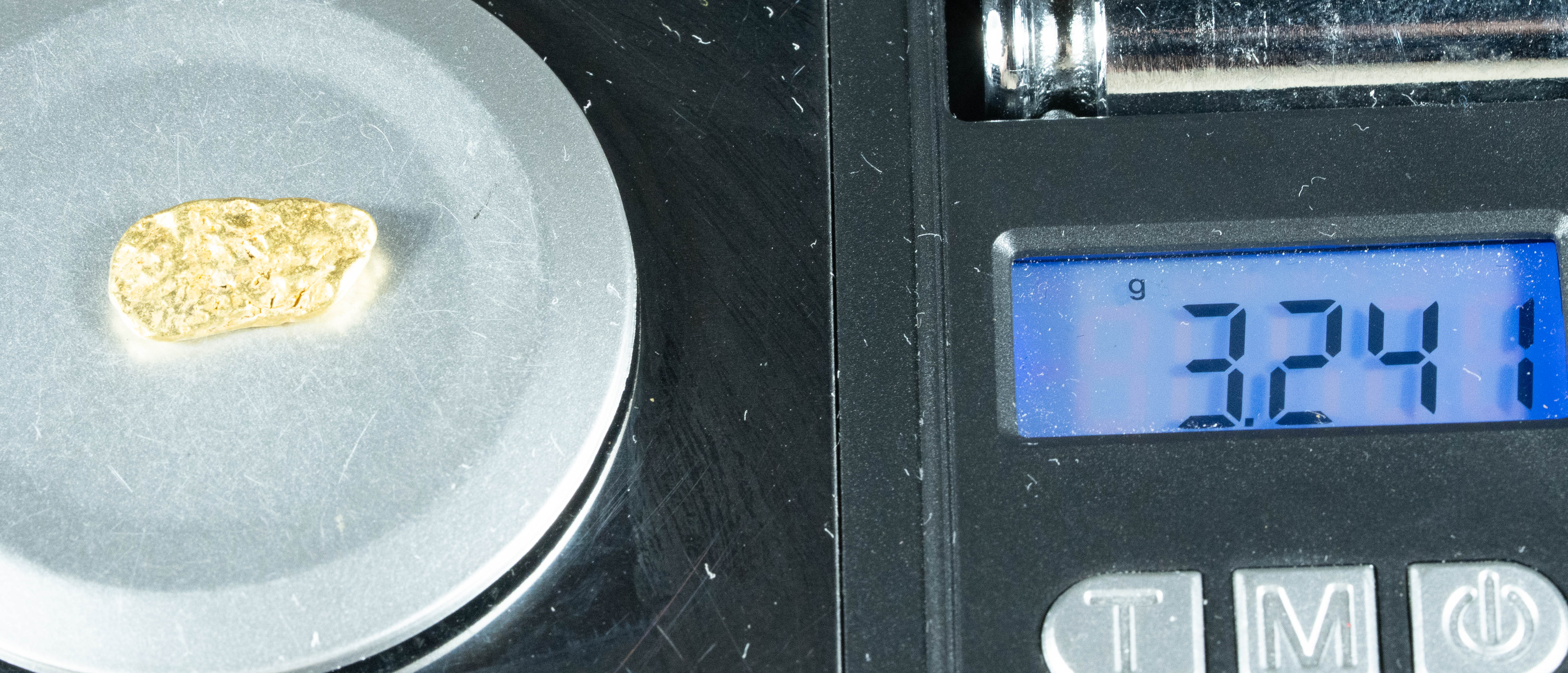 #325 Alaskan BC Natural Gold Nugget 3.24 Grams Genuine