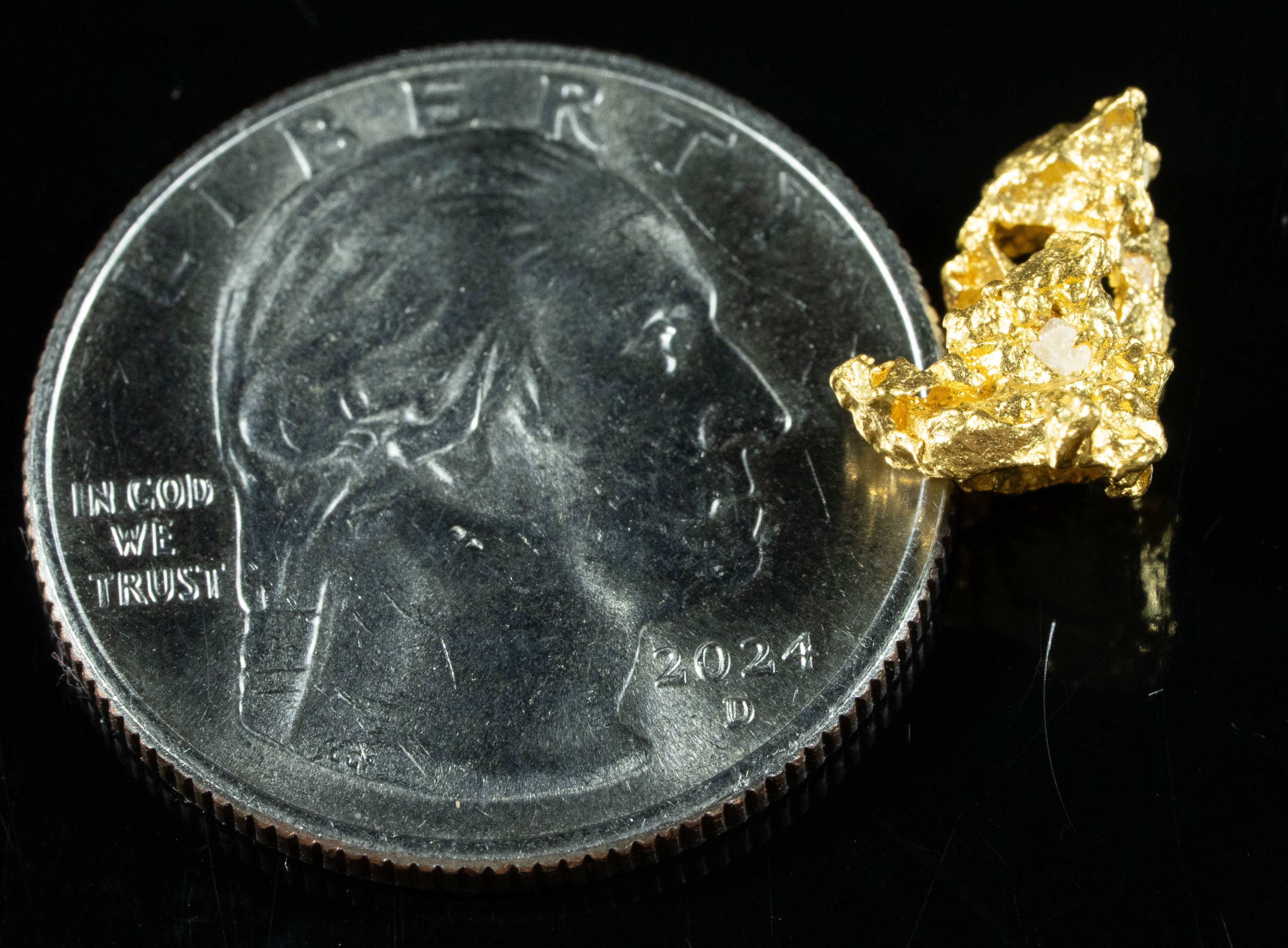 #721 Natural Gold Nugget Australian 1.80 Grams Genuine