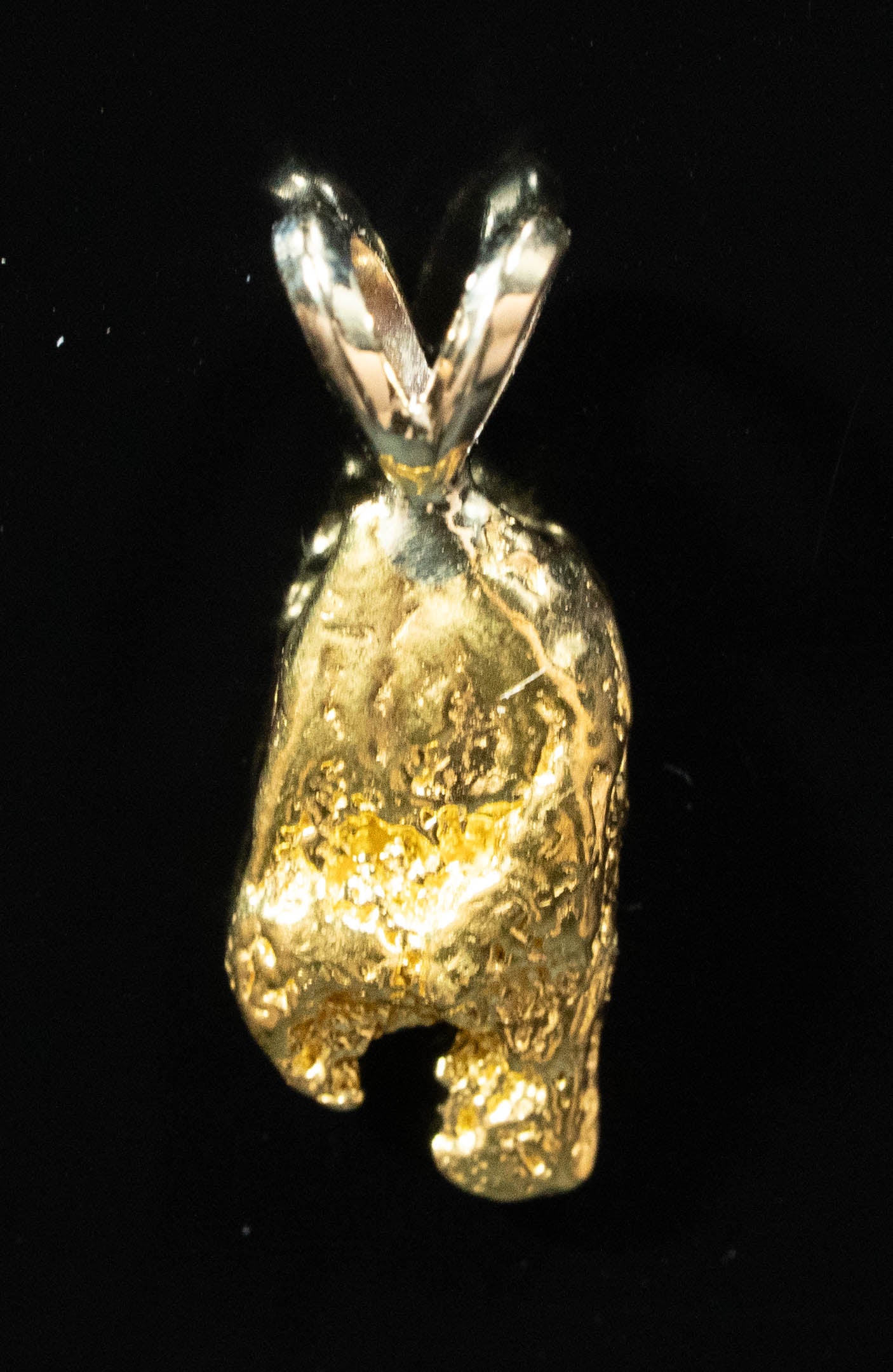 #696 Alaskan-Yukon BC Natural Gold Nugget Pendant 2.09 Grams Authentic