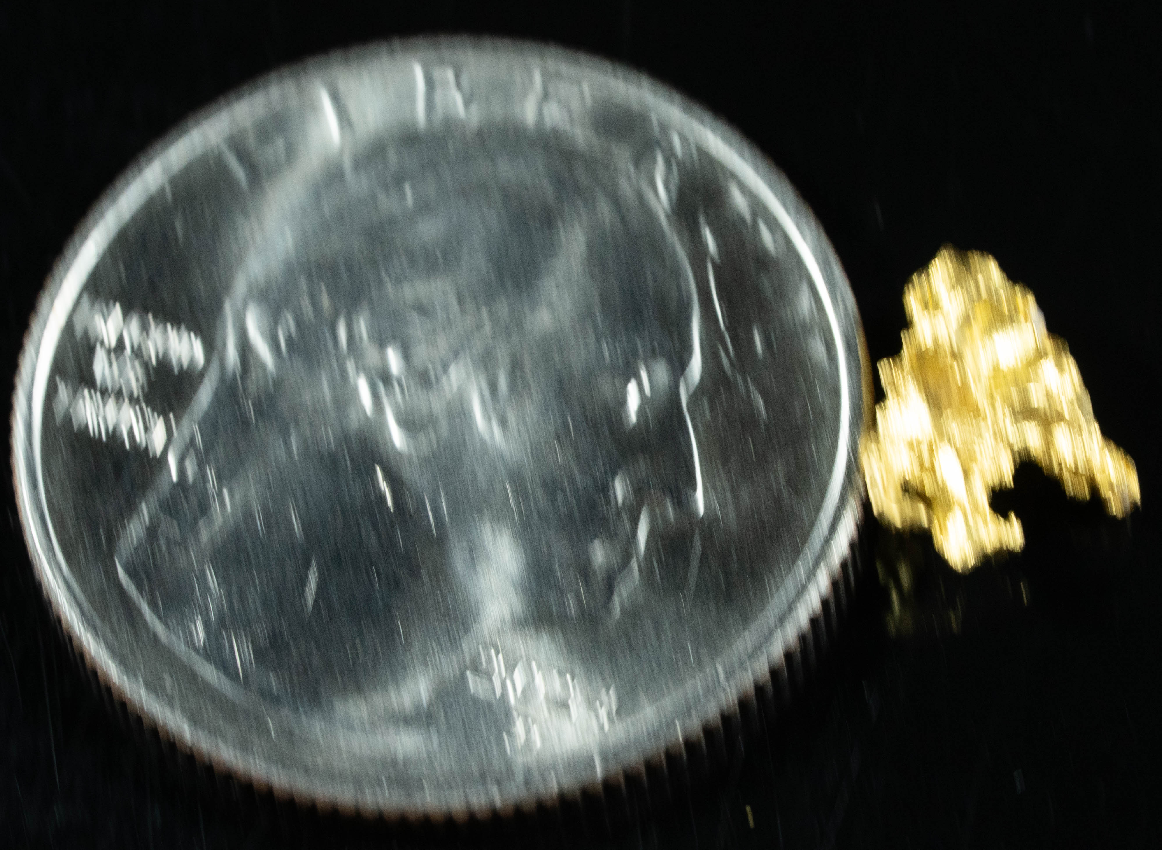 #734 Natural Gold Nugget Australian .97 Grams Genuine