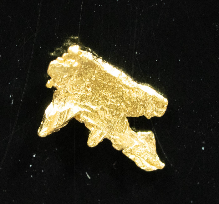 Alaskan-Yukon BC Gold Rush Natural Gold Nugget 0.05 Grams 3 Piece Lot Genuine