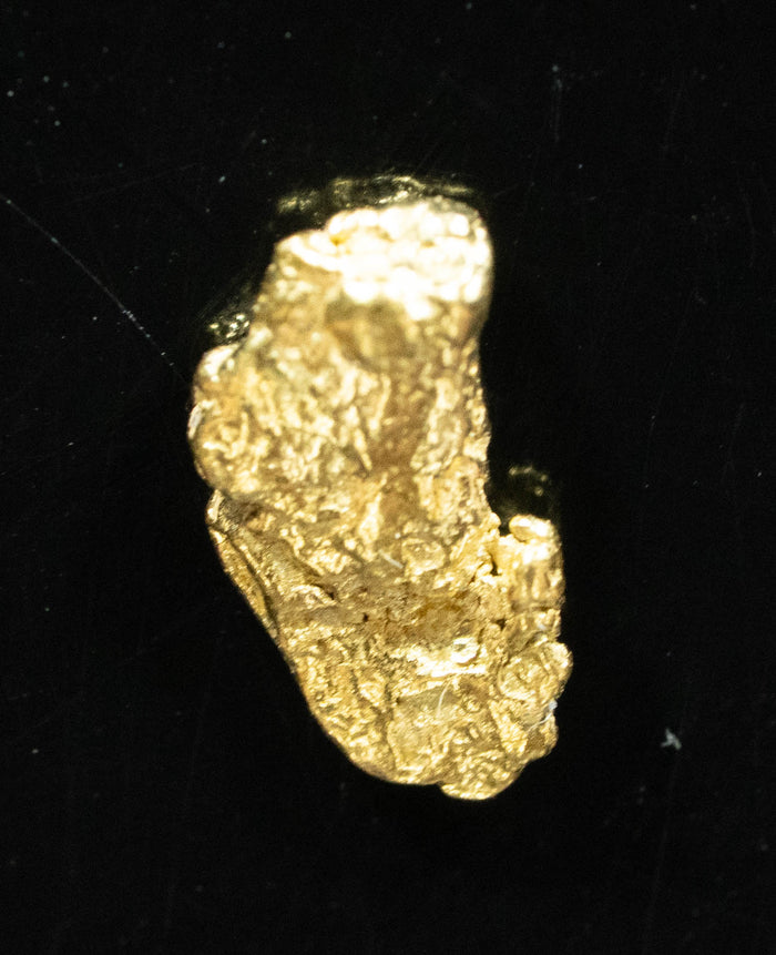 Alaskan-Yukon BC Gold Rush Natural Gold Nugget 0.32 Grams Genuine