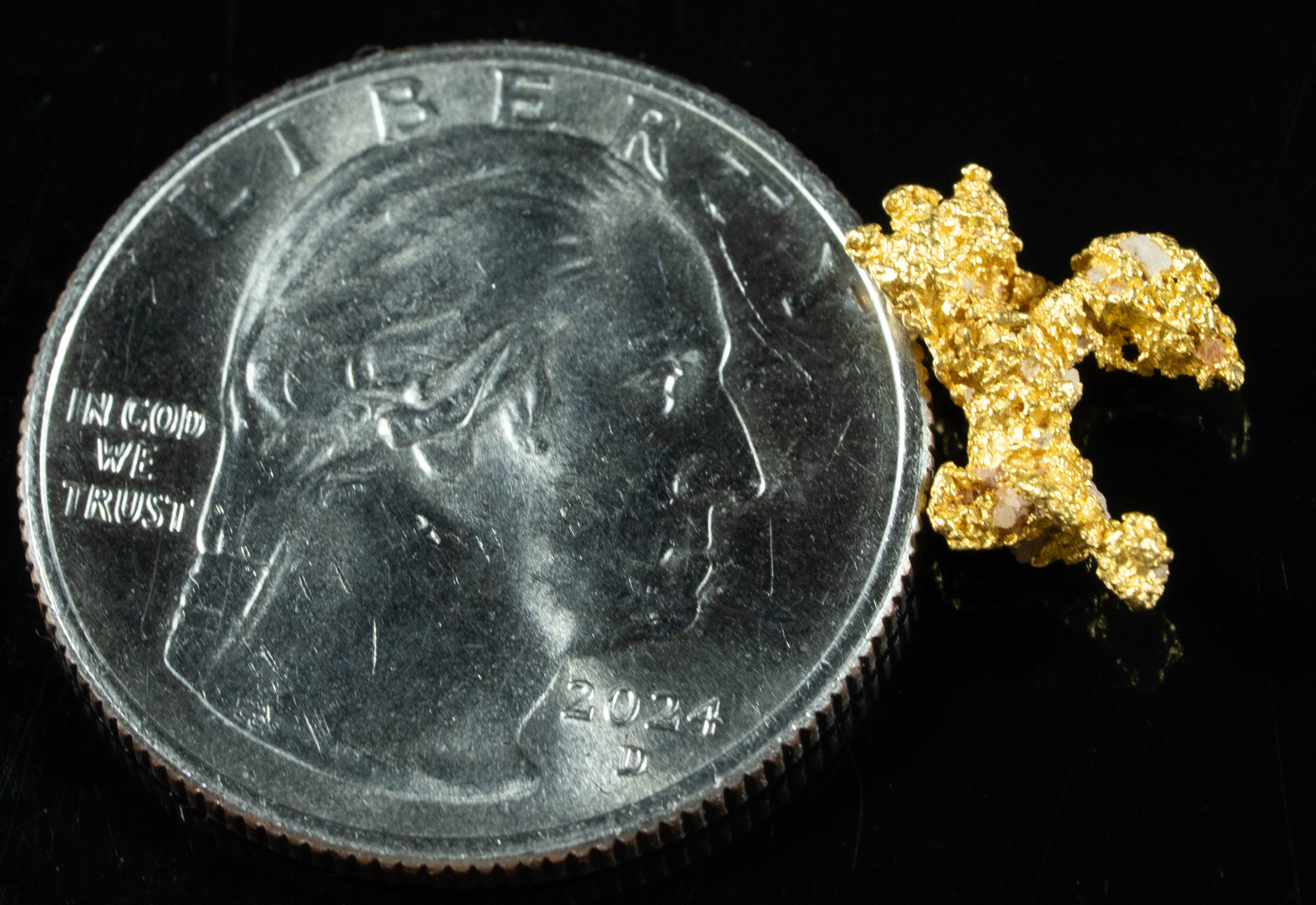 #737 Natural Gold Nugget Australian 1.09 Grams Genuine