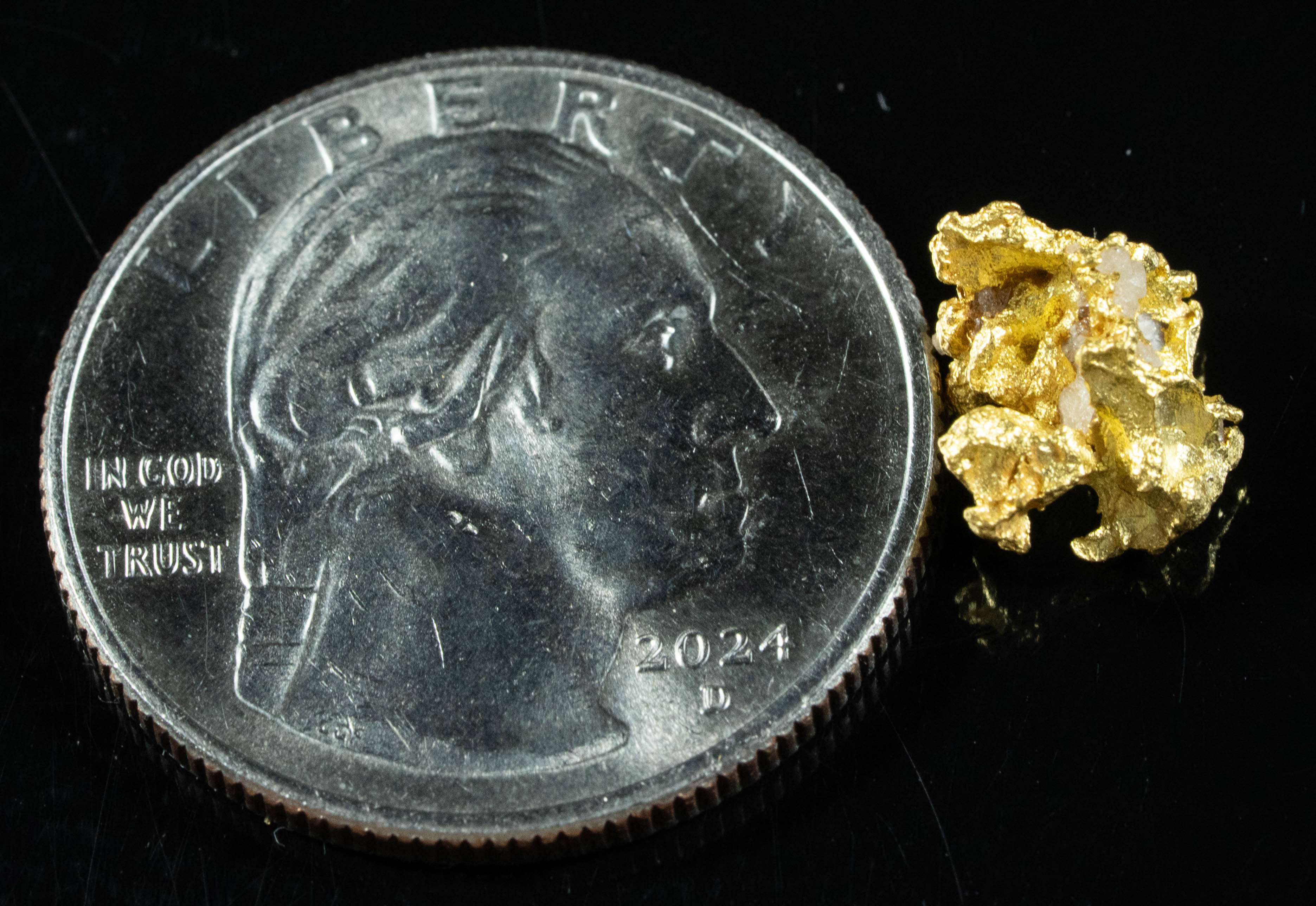 #741 Natural Gold Nugget Australian 1.40 Grams Genuine