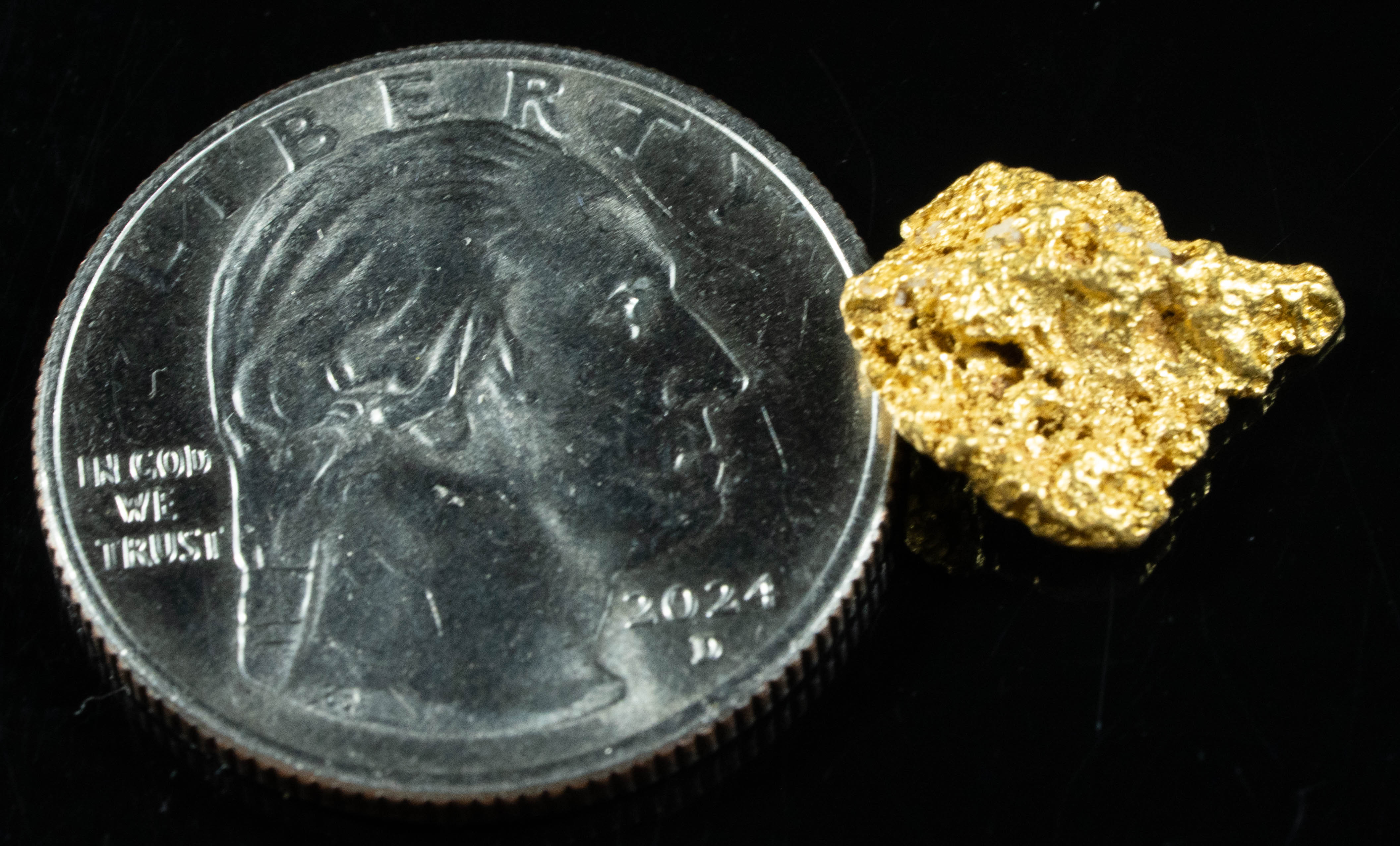 #749 Natural Gold Nugget Australian 1.80 Grams Genuine