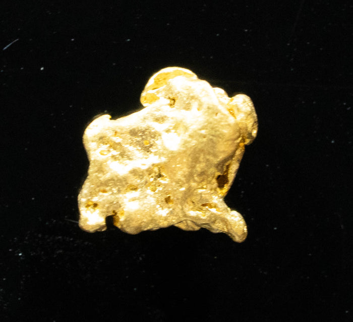 #731 Natural Gold Nugget Australian .36 Grams Genuine