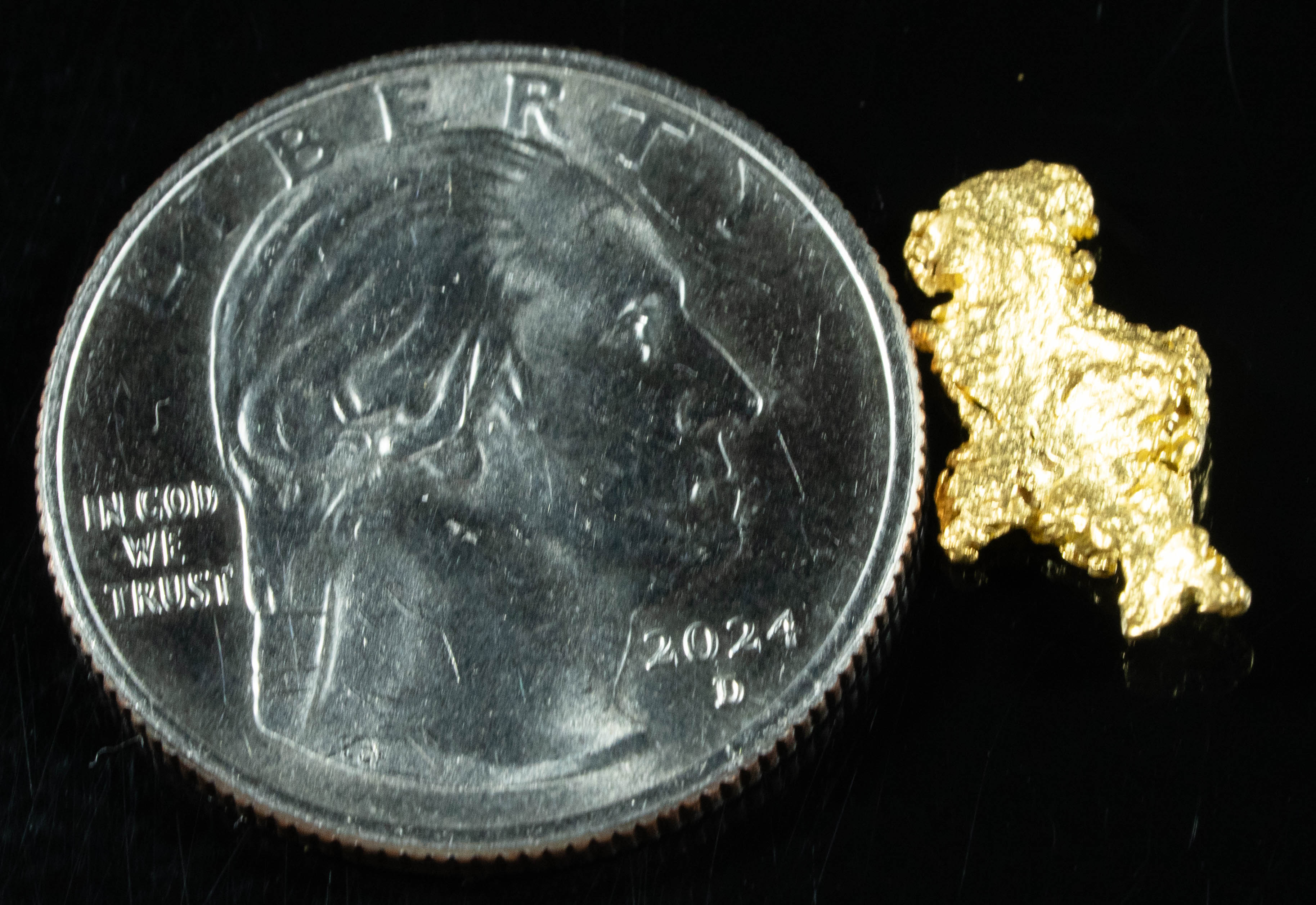 #753 Natural Gold Nugget Australian 1.20 Grams Genuine