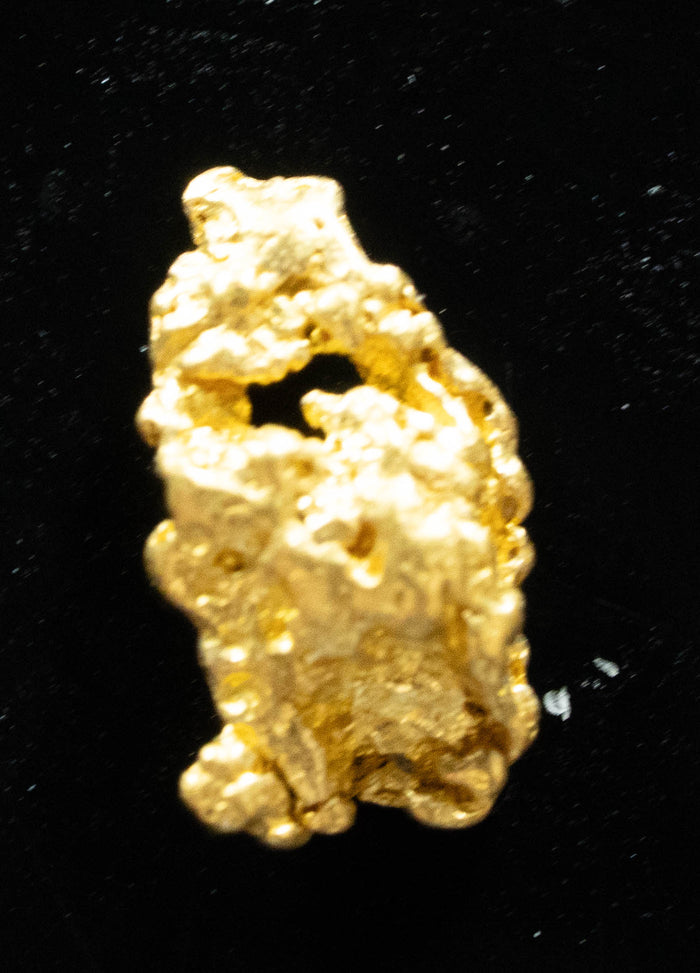 #737 Natural Gold Nugget Australian .41 Grams Genuine