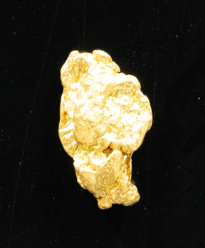 #744 Natural Gold Nugget Australian .53 Grams Genuine