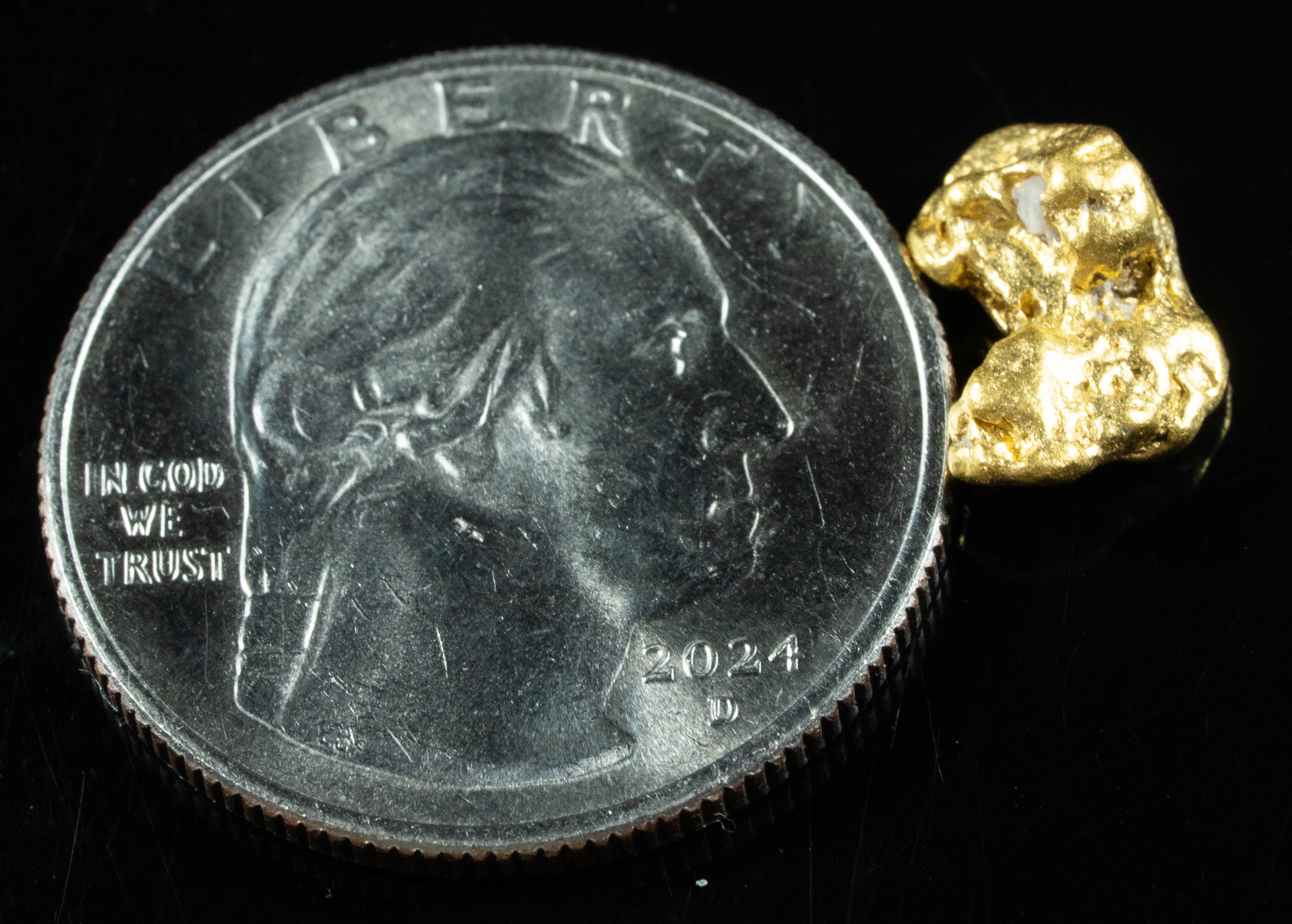 #770 Natural Gold Nugget Australian 1.51 Grams Genuine