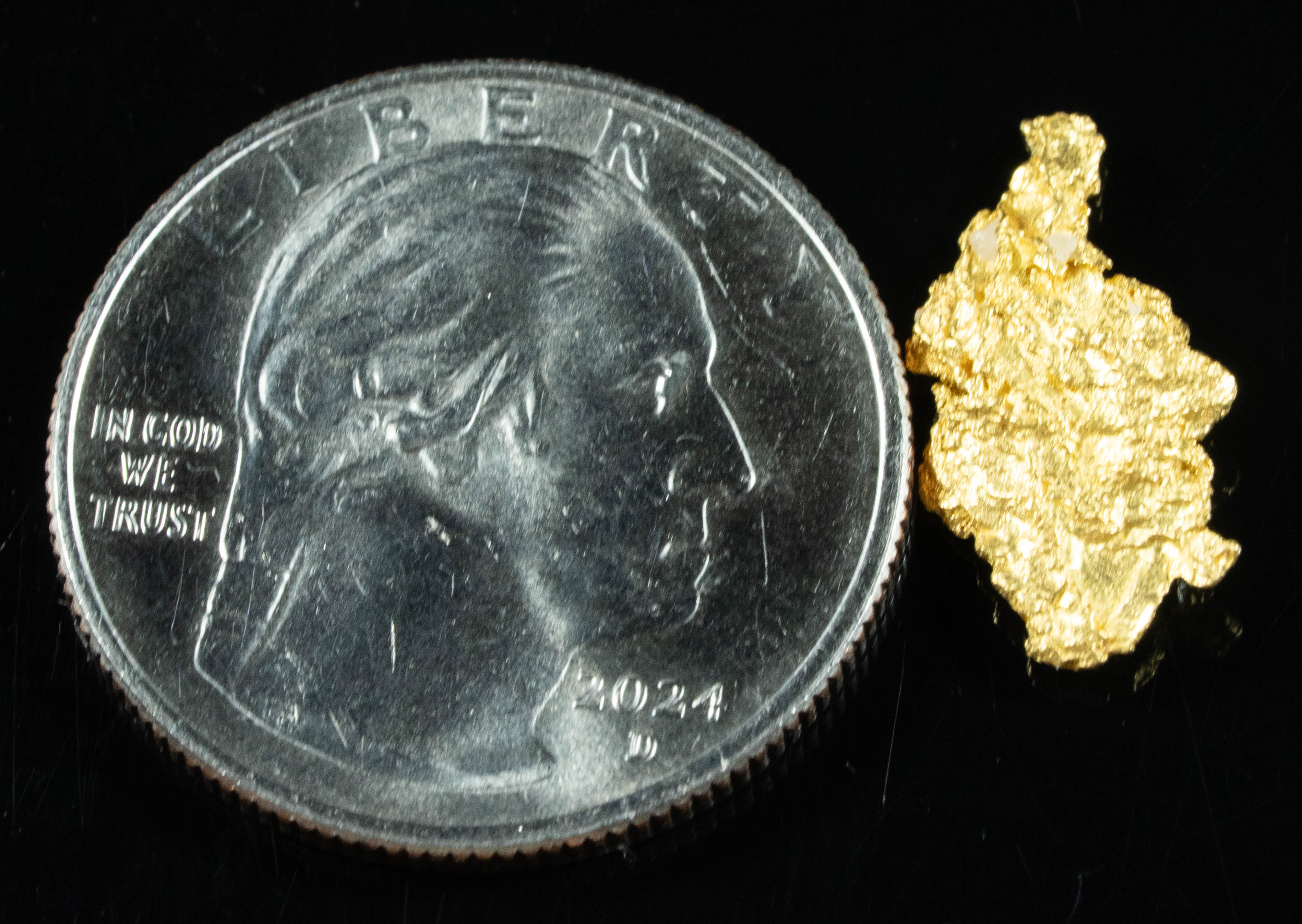 #772 Natural Gold Nugget Australian 1.48 Grams Genuine
