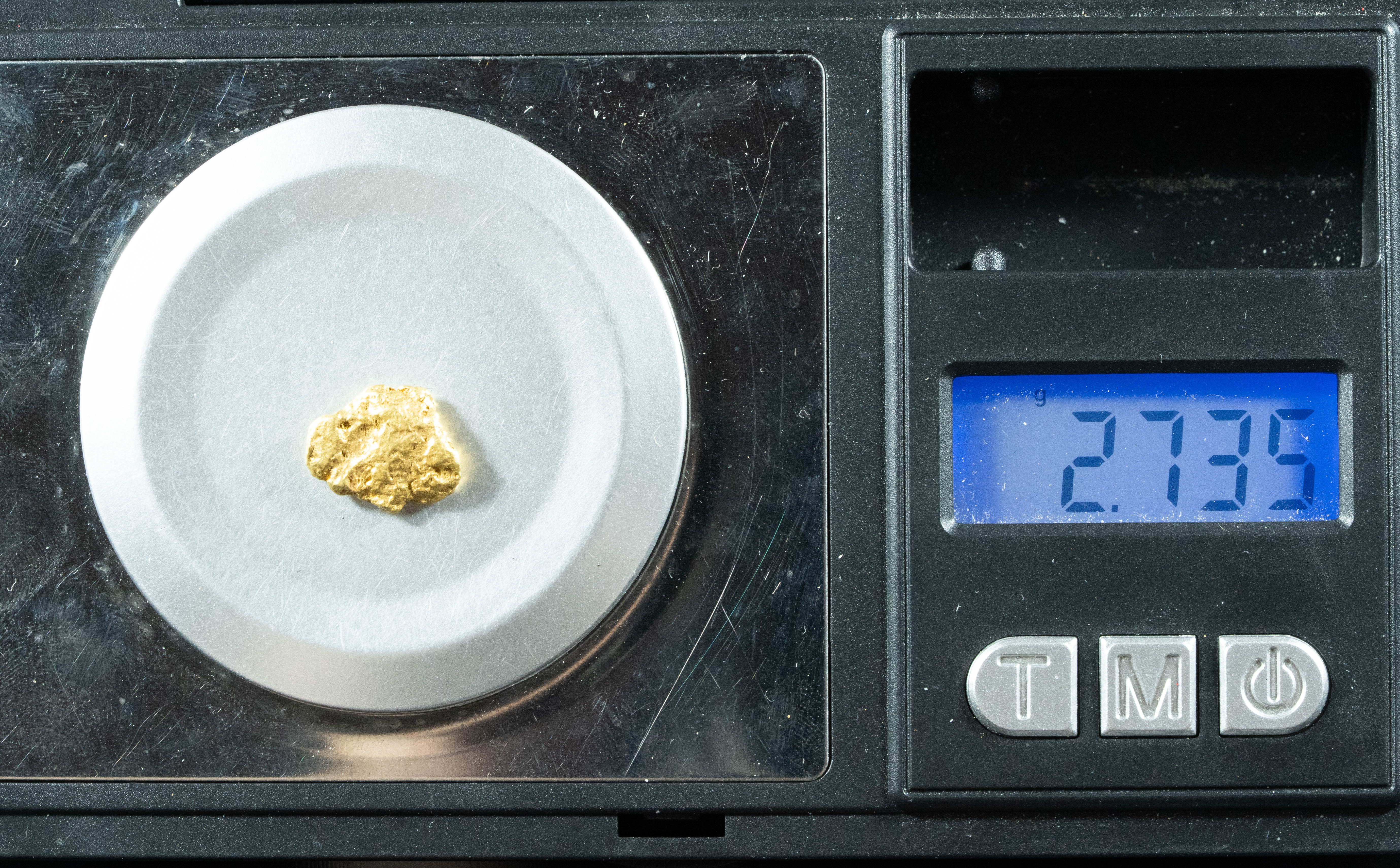 #184 Alaskan BC Natural Gold Nugget 2.73 Grams Genuine