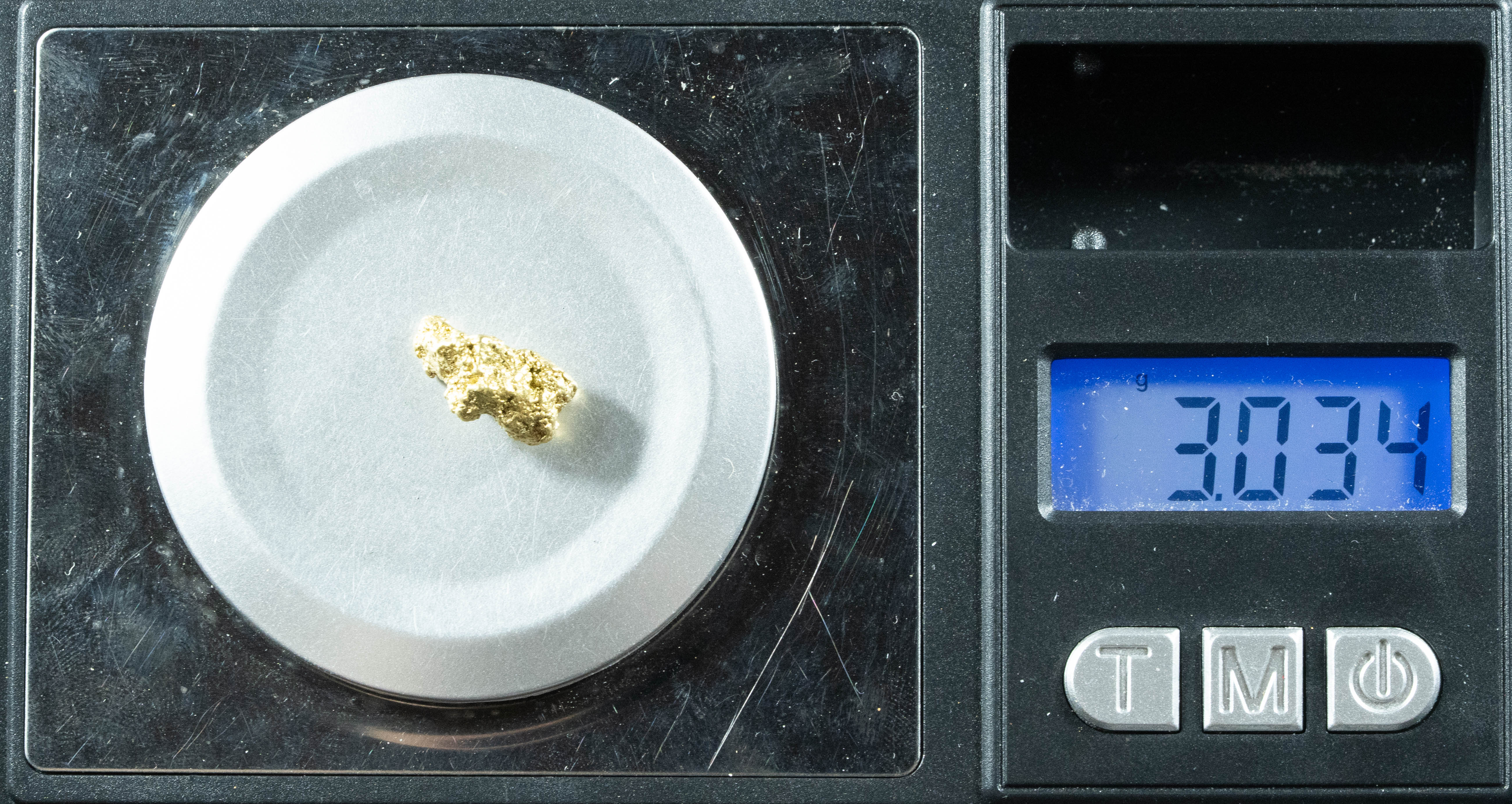 #188 Alaskan BC Natural Gold Nugget 3.03 Grams Genuine