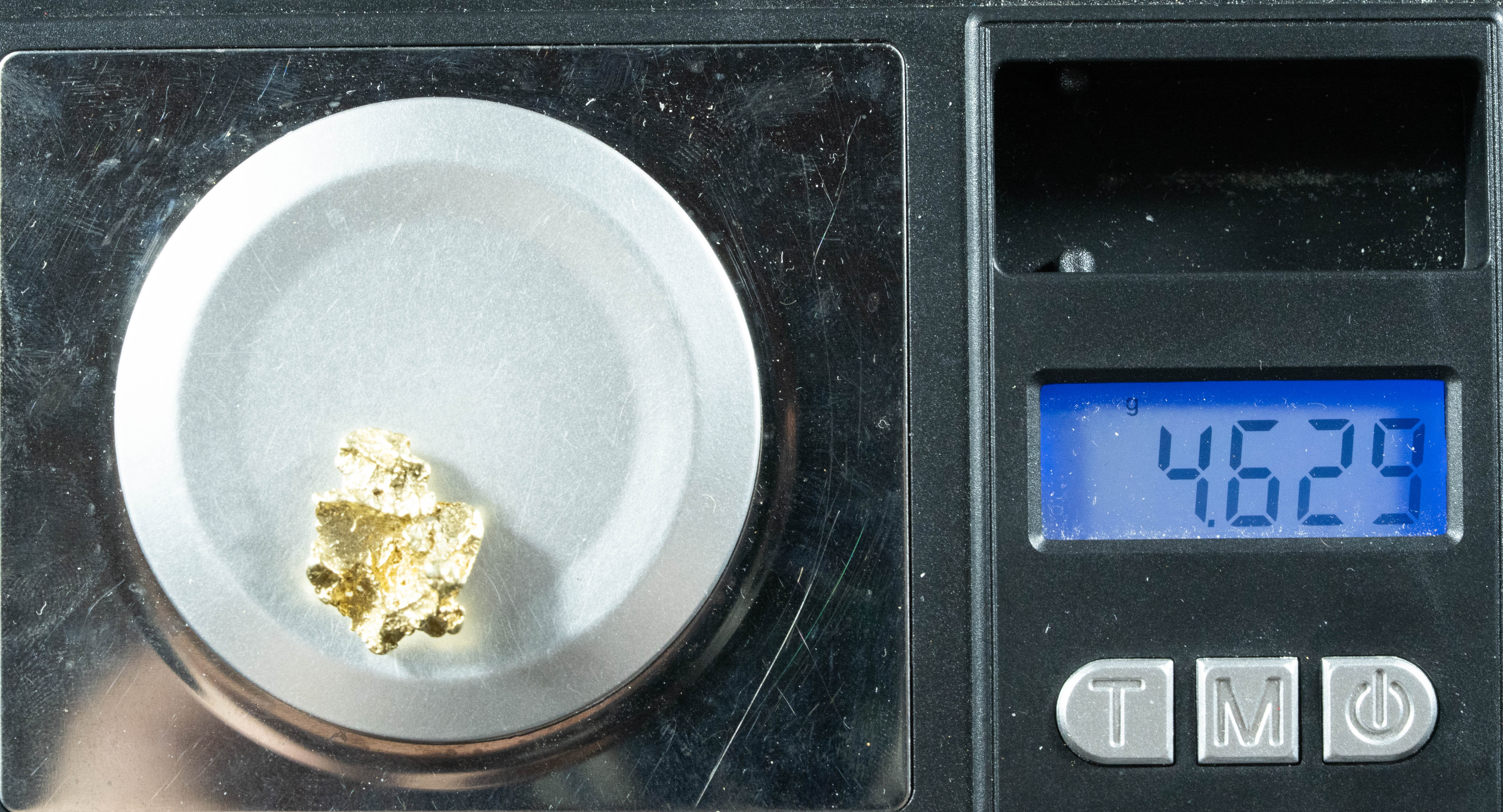 #191 Alaskan BC Natural Gold Nugget 4.62 Grams Genuine