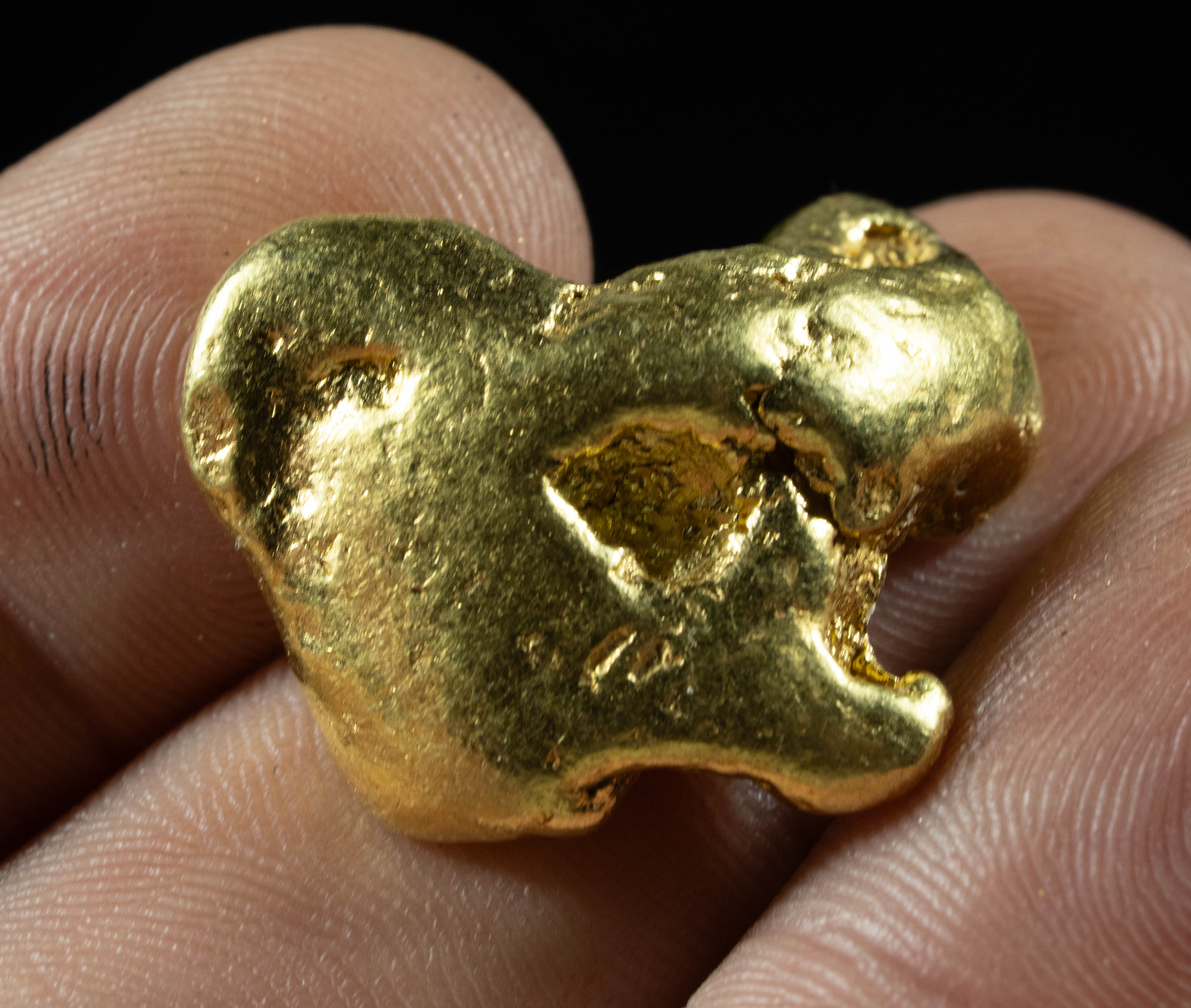 #544 Large Alaskan BC Gold Nugget 23.75 Grams Genuine