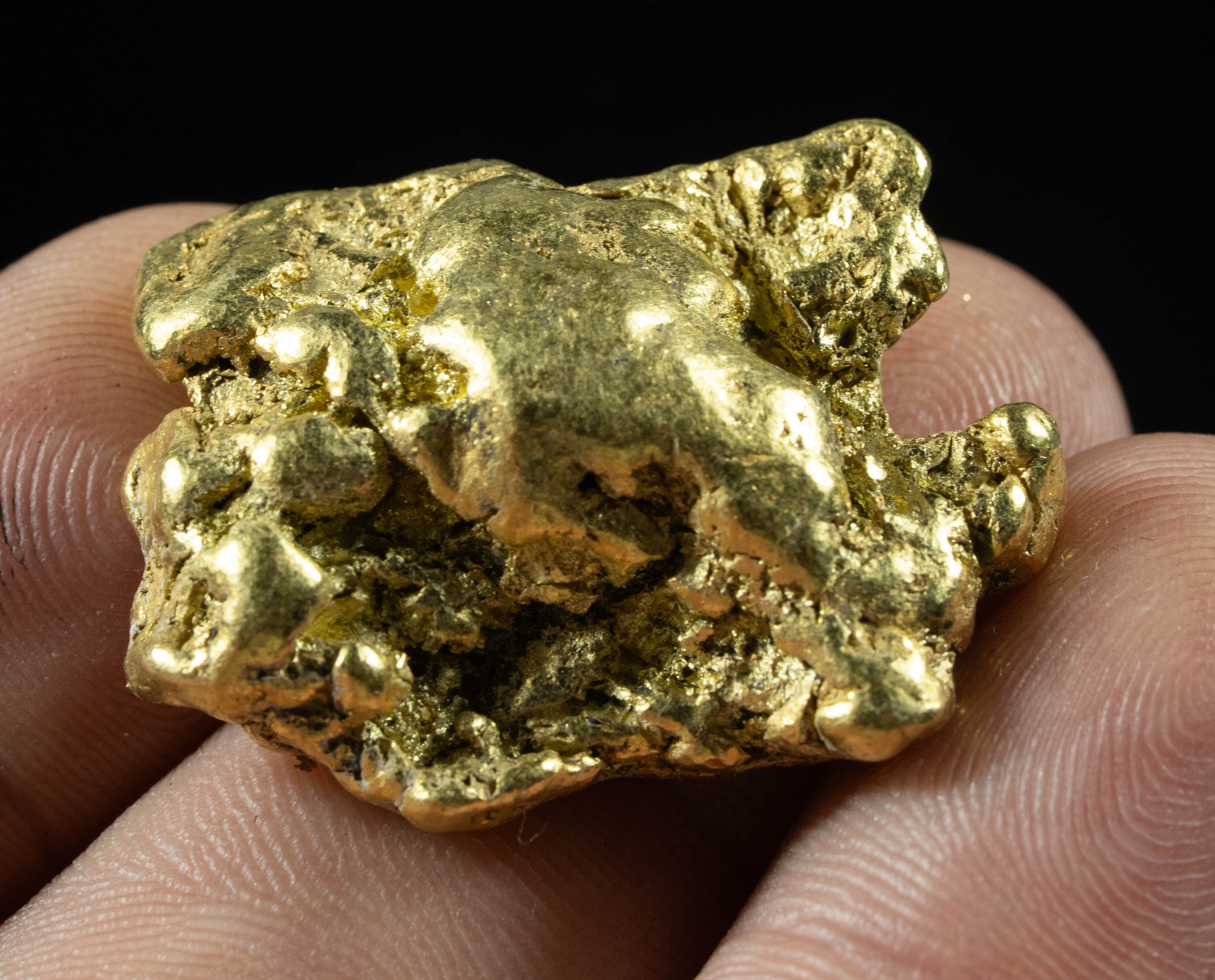 #546 Large Alaskan BC Gold Nugget 40.88 Grams Genuine