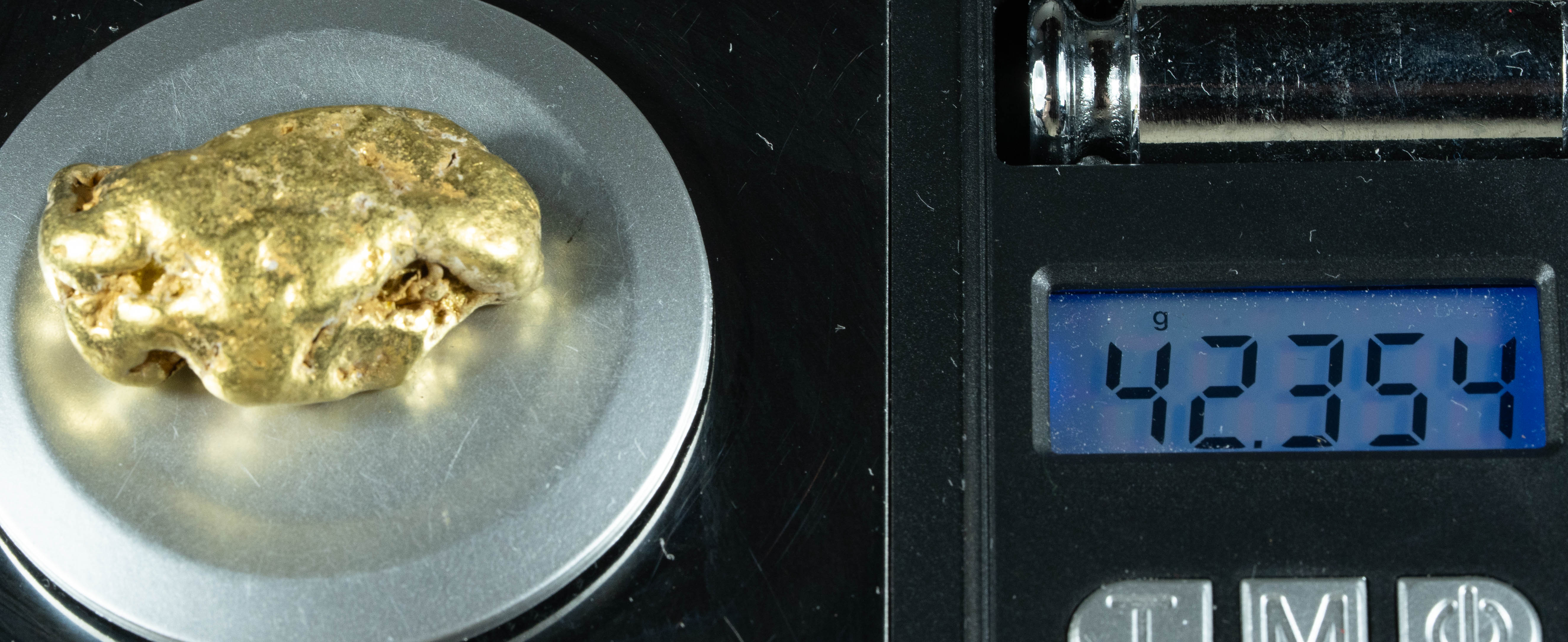 #548 Large Alaskan BC Gold Nugget 42.35 Grams Genuine