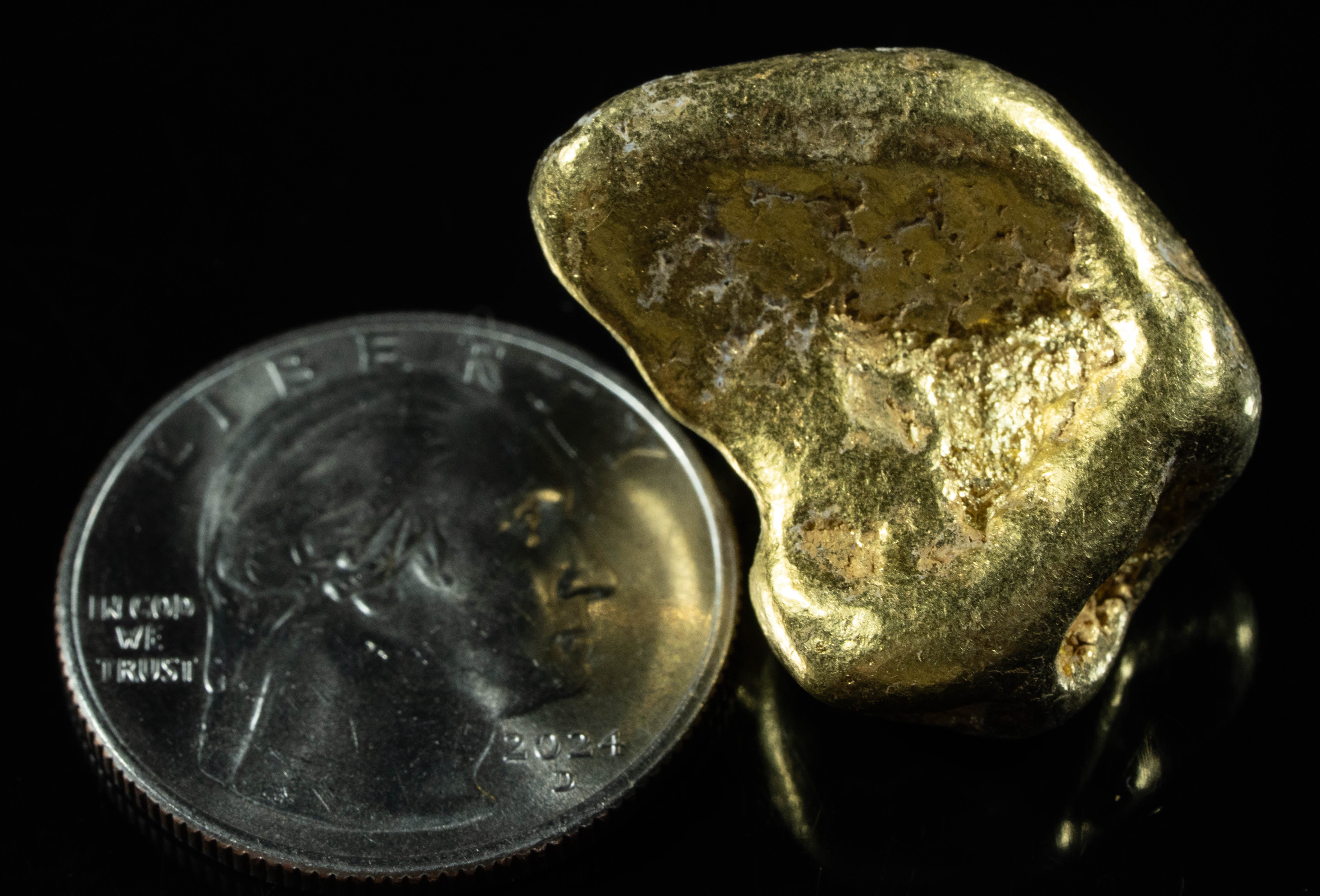 #549 Large Alaskan BC Gold Nugget 41.67 Grams Genuine