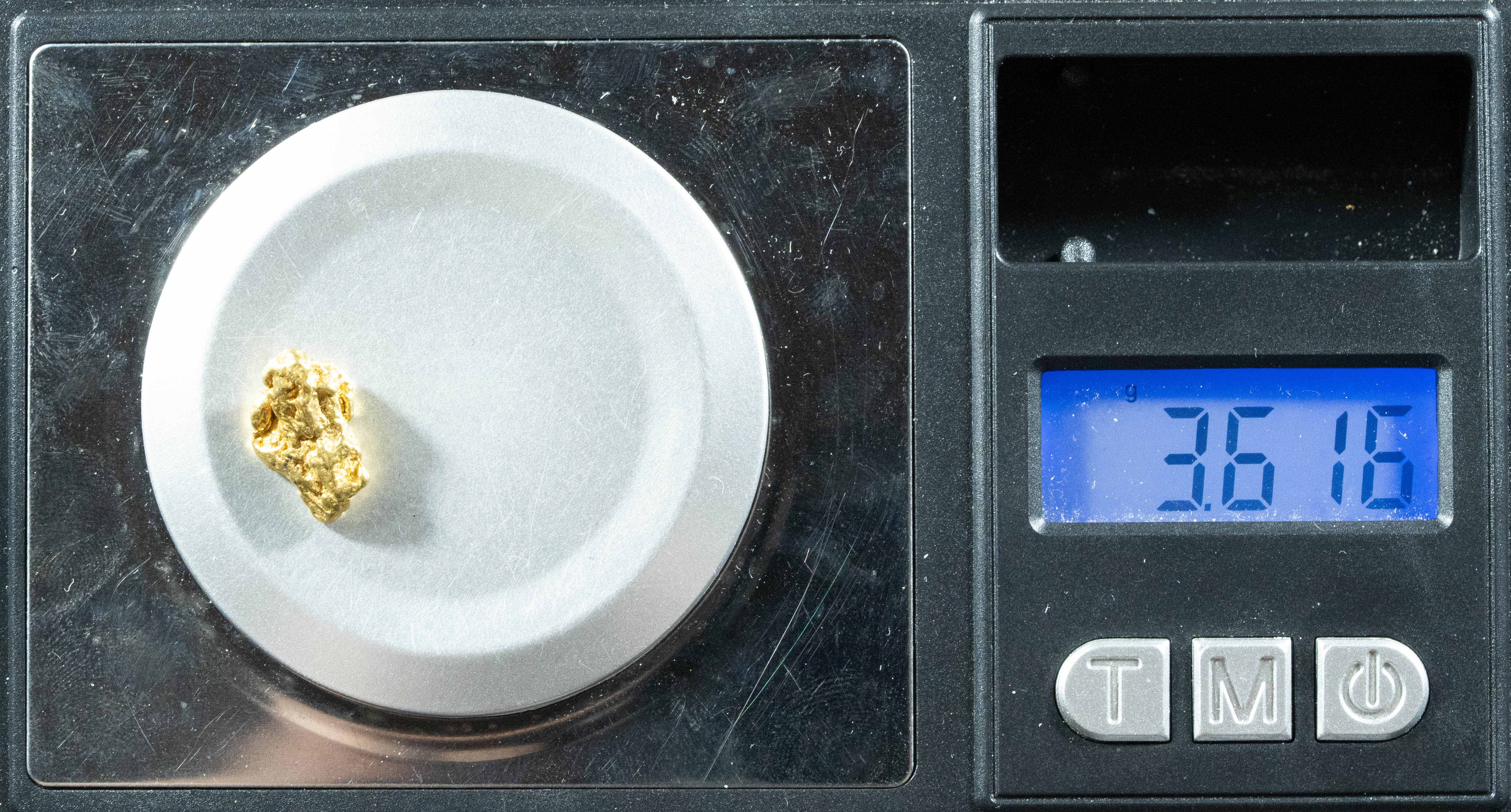 #209 Alaskan BC Natural Gold Nugget 3.61 Grams Genuine
